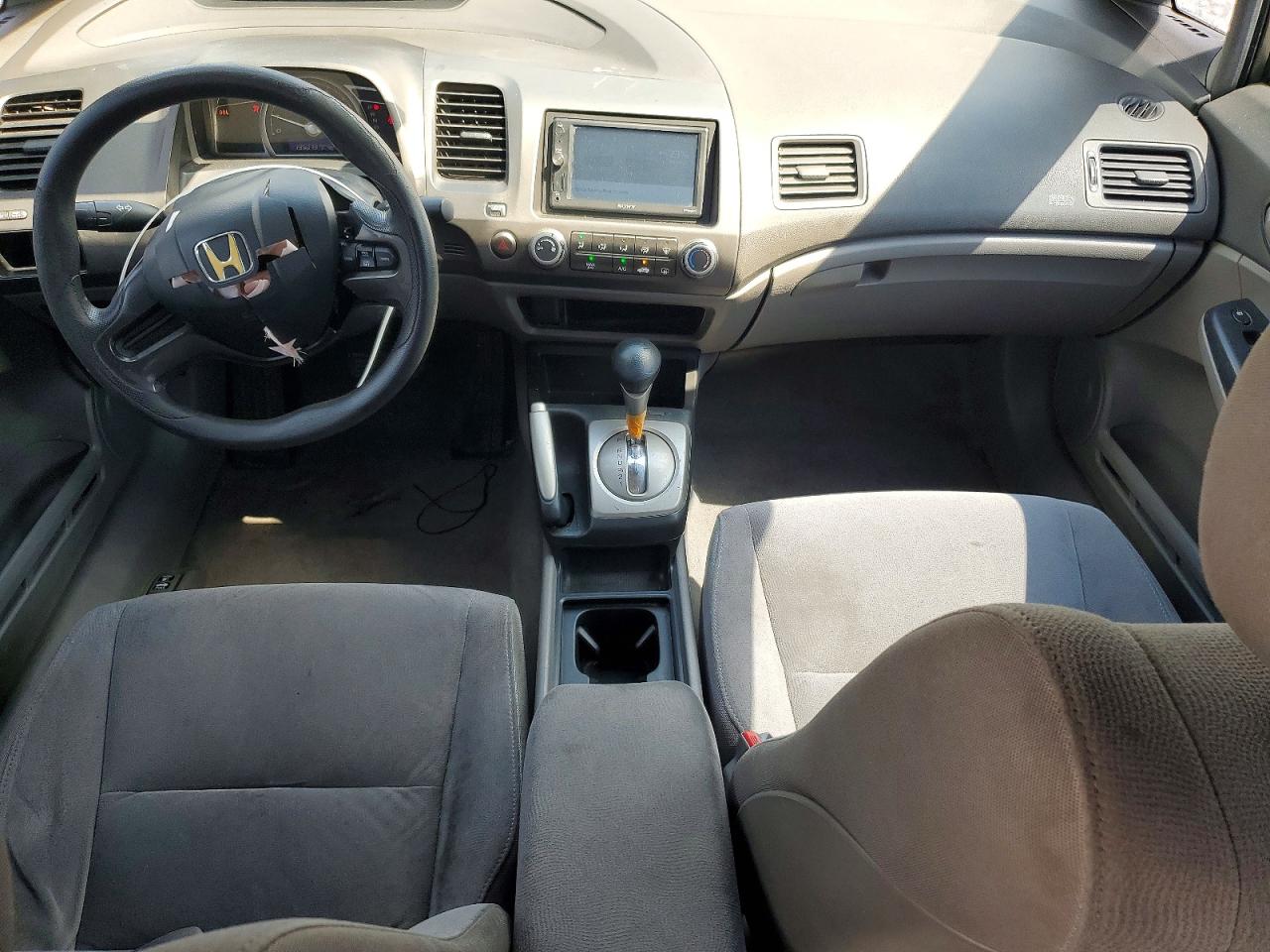 2008 Honda Civic Lx Gray vin: JHMFA16598S001324