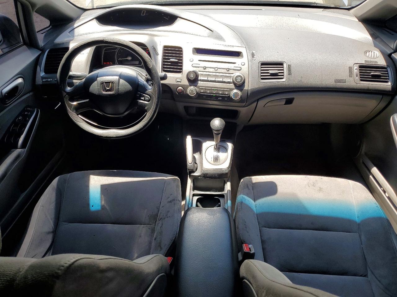 2008 Honda Civic Lx Silver vin: JHMFA165X8S001963