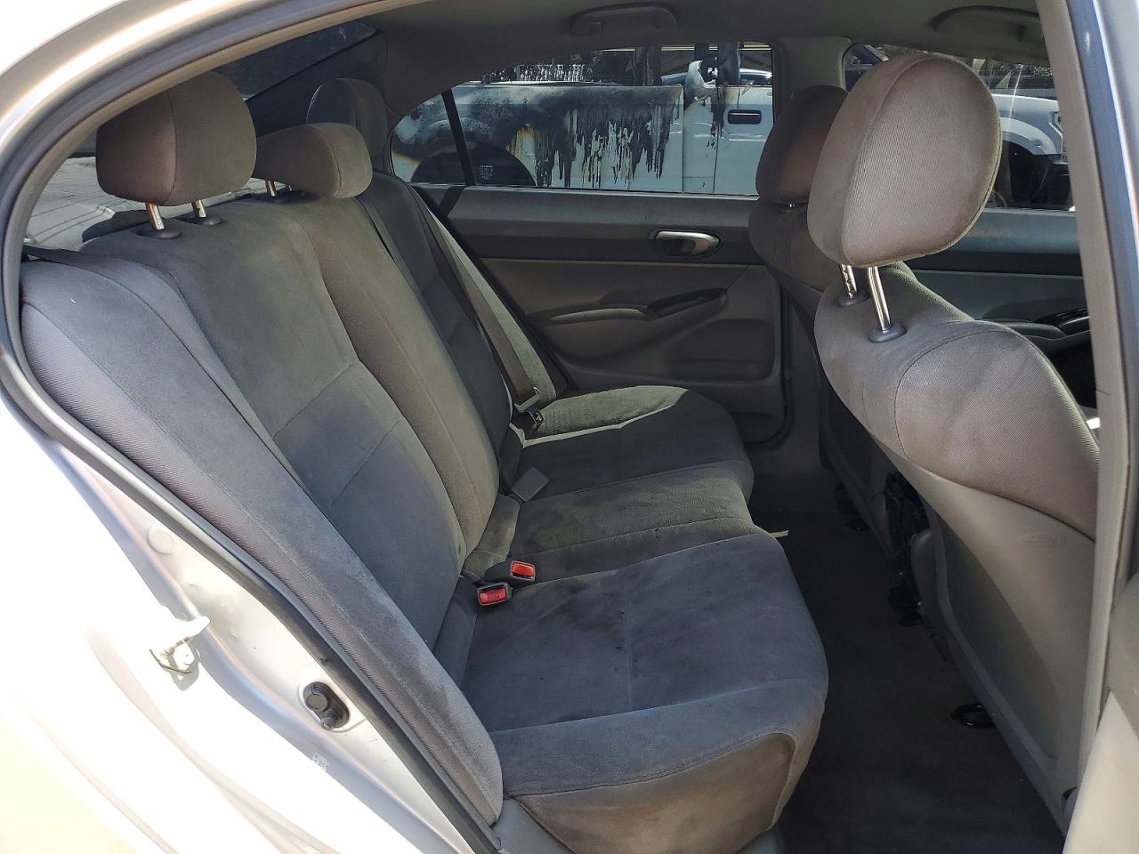 2008 Honda Civic Lx Silver vin: JHMFA165X8S001963
