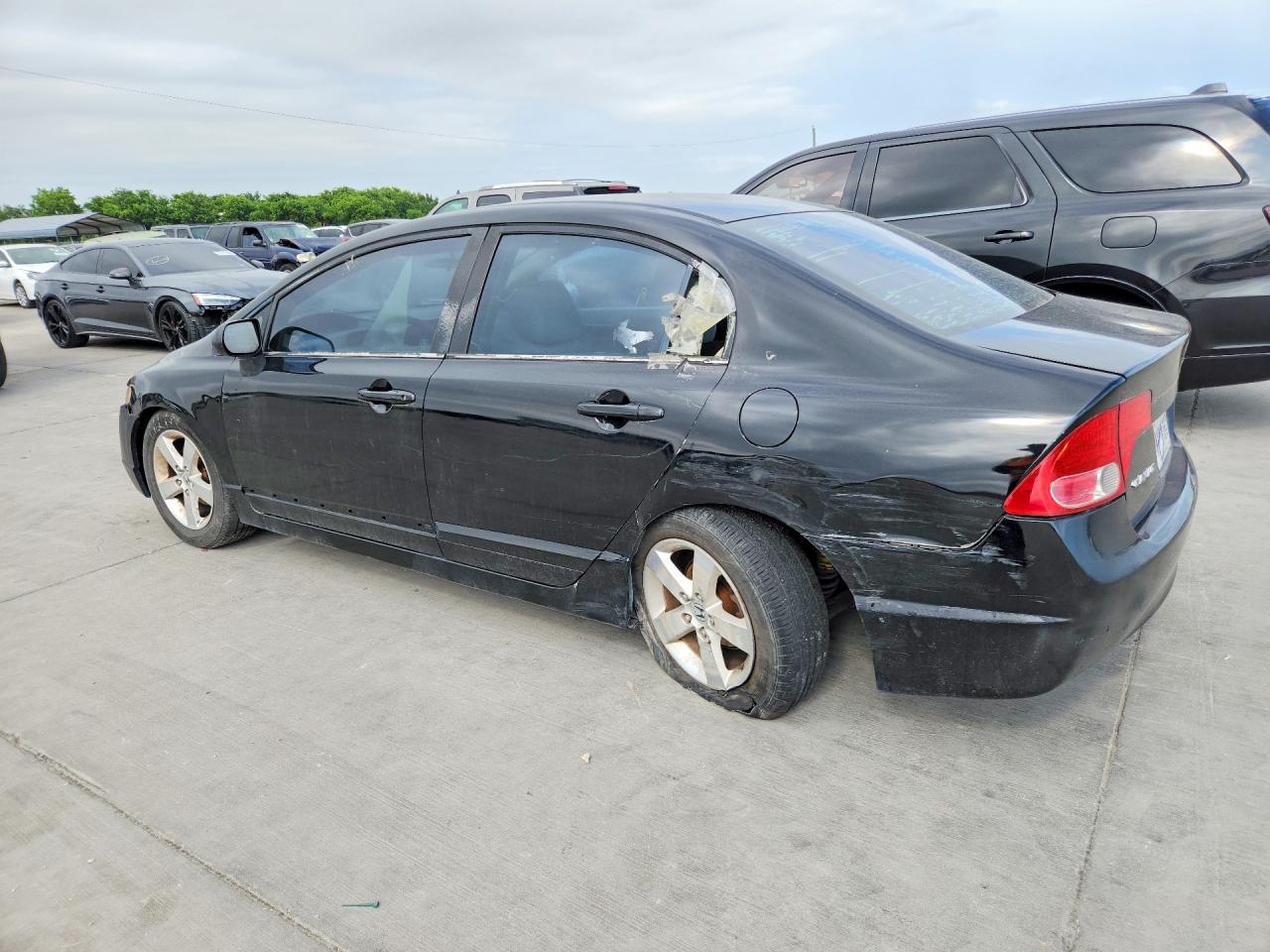 2006 Honda Civic Ex Black vin: JHMFA16806S008833