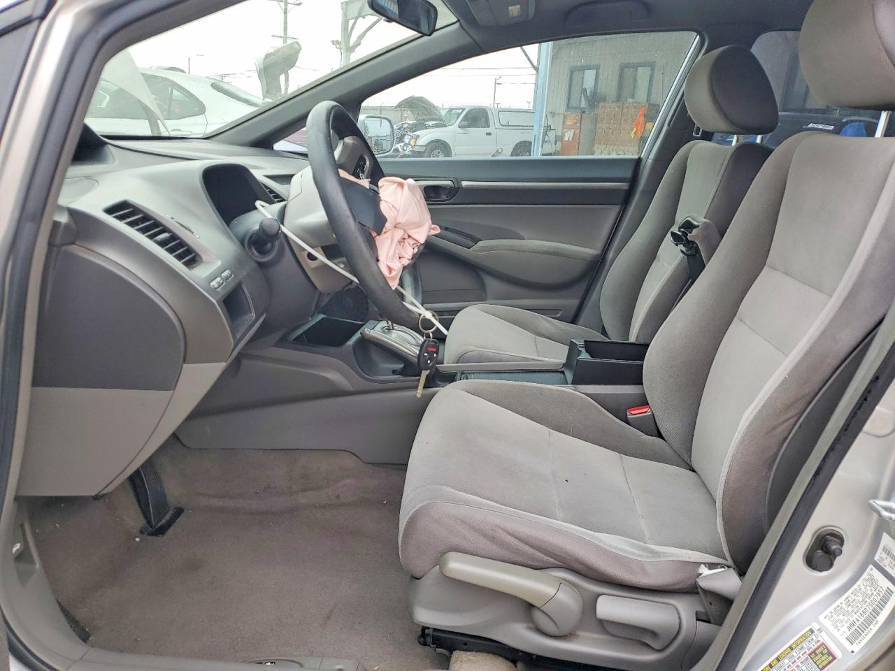 2007 Honda Civic Ex Silver vin: JHMFA16807S007957