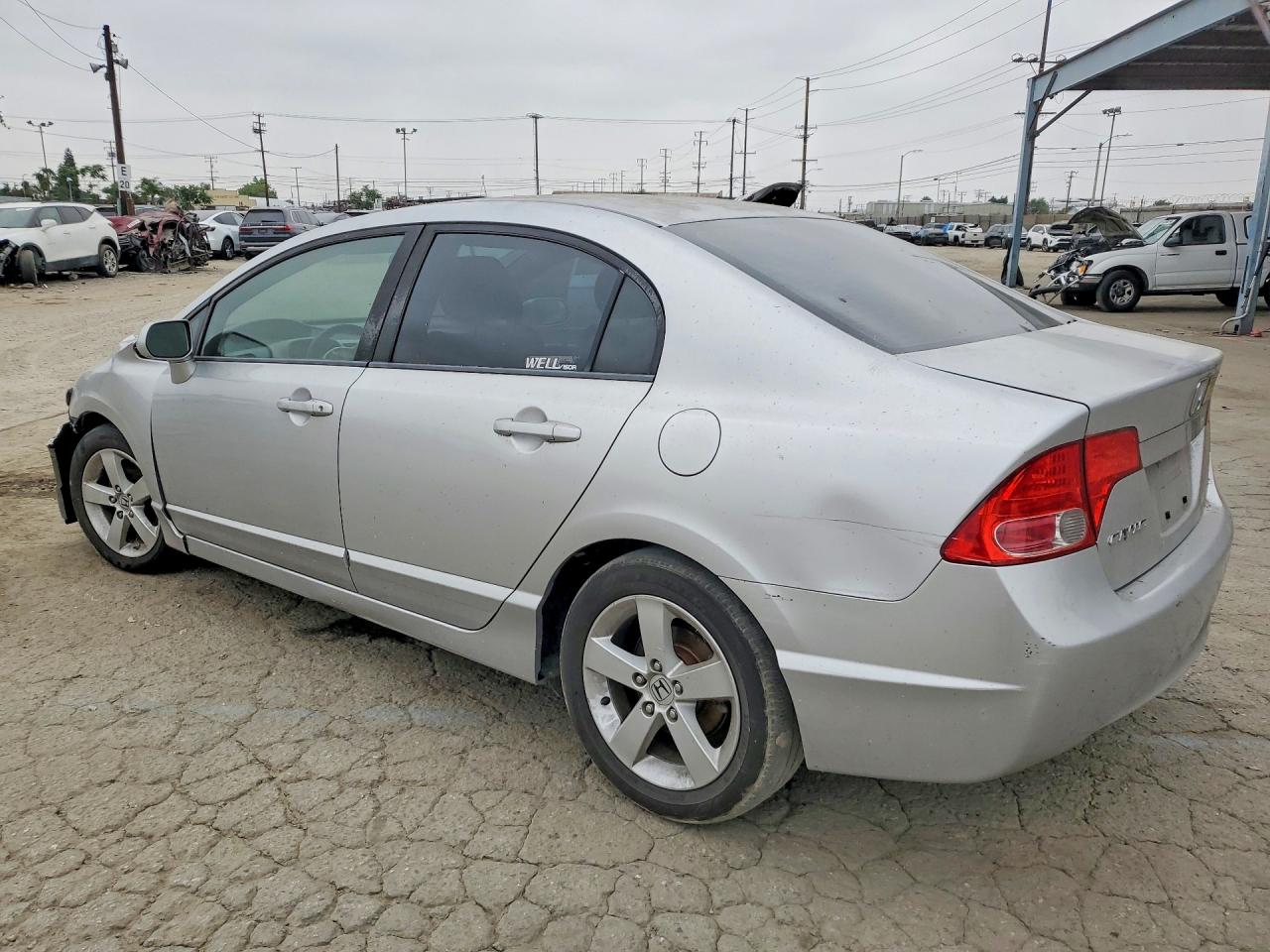 2007 Honda Civic Ex Silver vin: JHMFA16807S007957