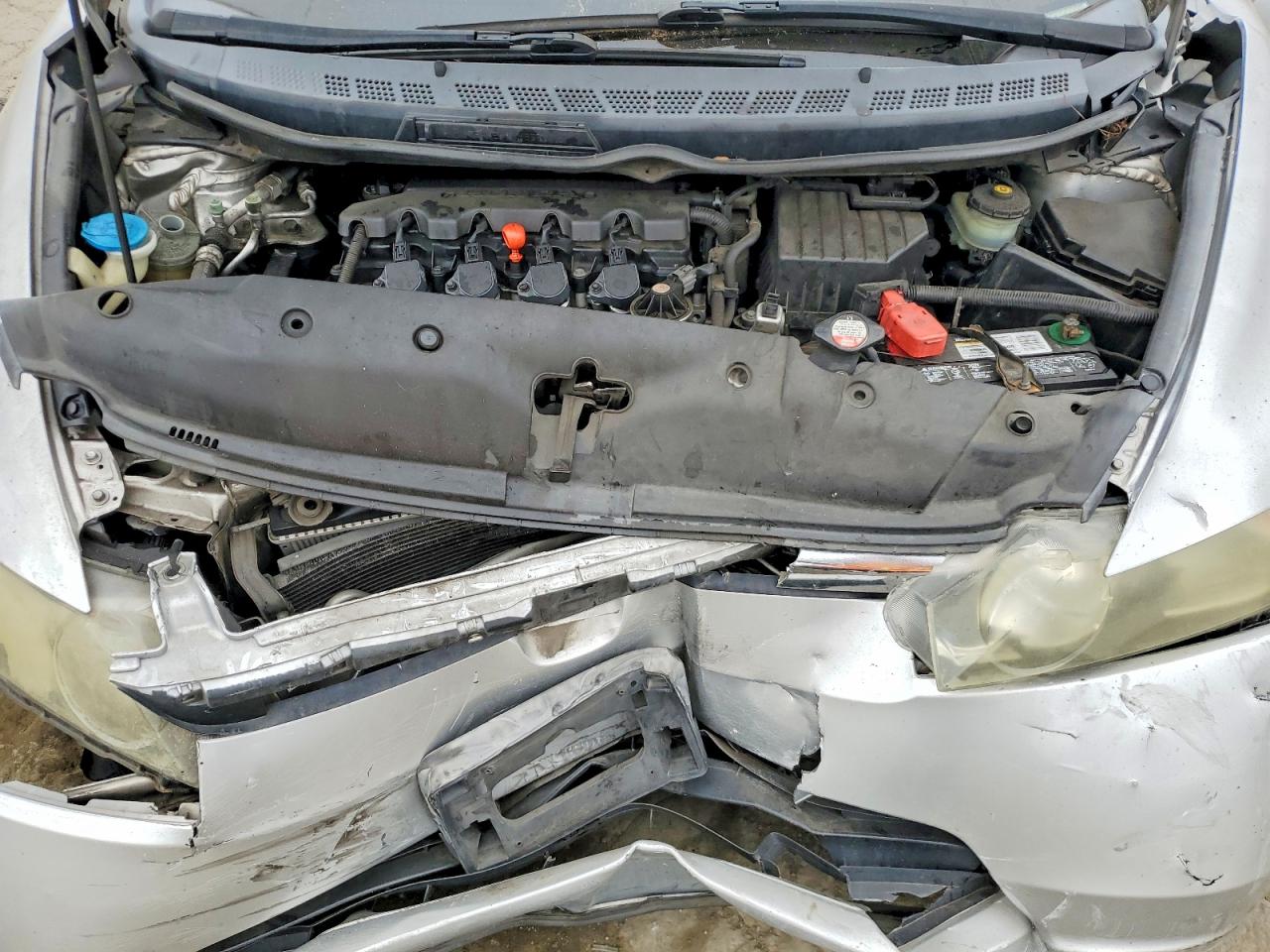 2007 Honda Civic Ex Silver vin: JHMFA16807S007957