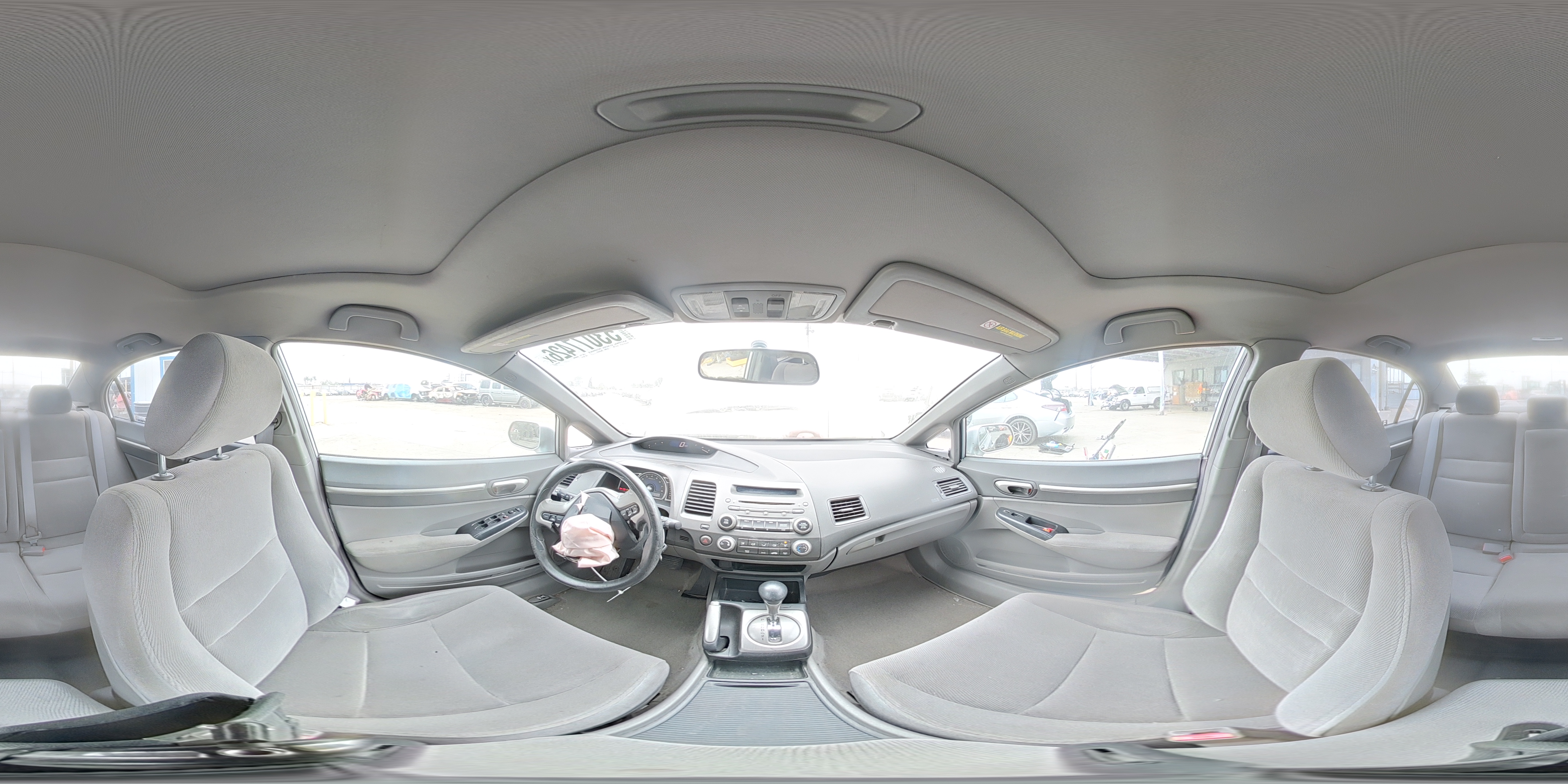 2007 Honda Civic Ex Silver vin: JHMFA16807S007957
