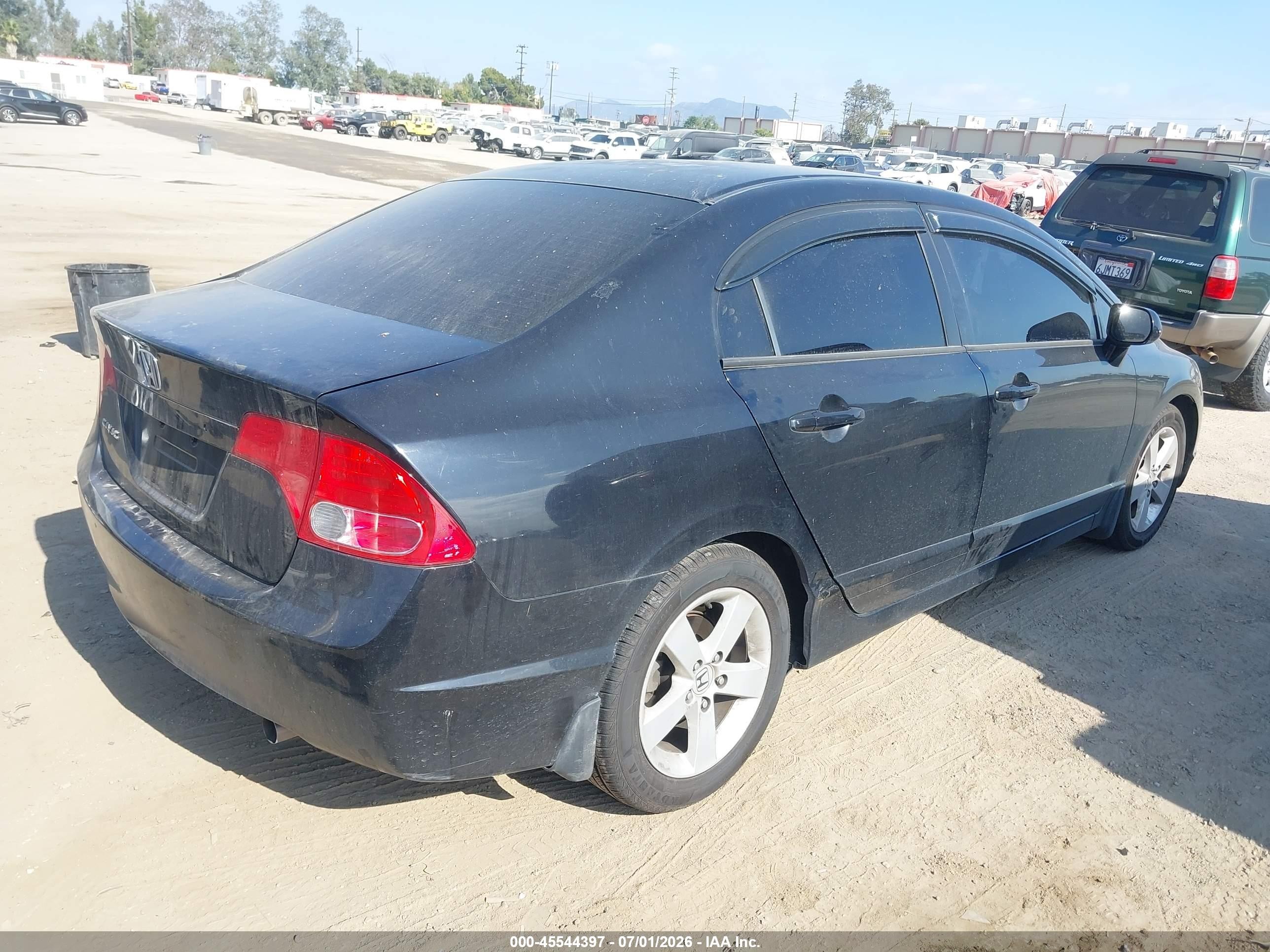 2007 Honda Civic Ex Black vin: JHMFA16817S004050