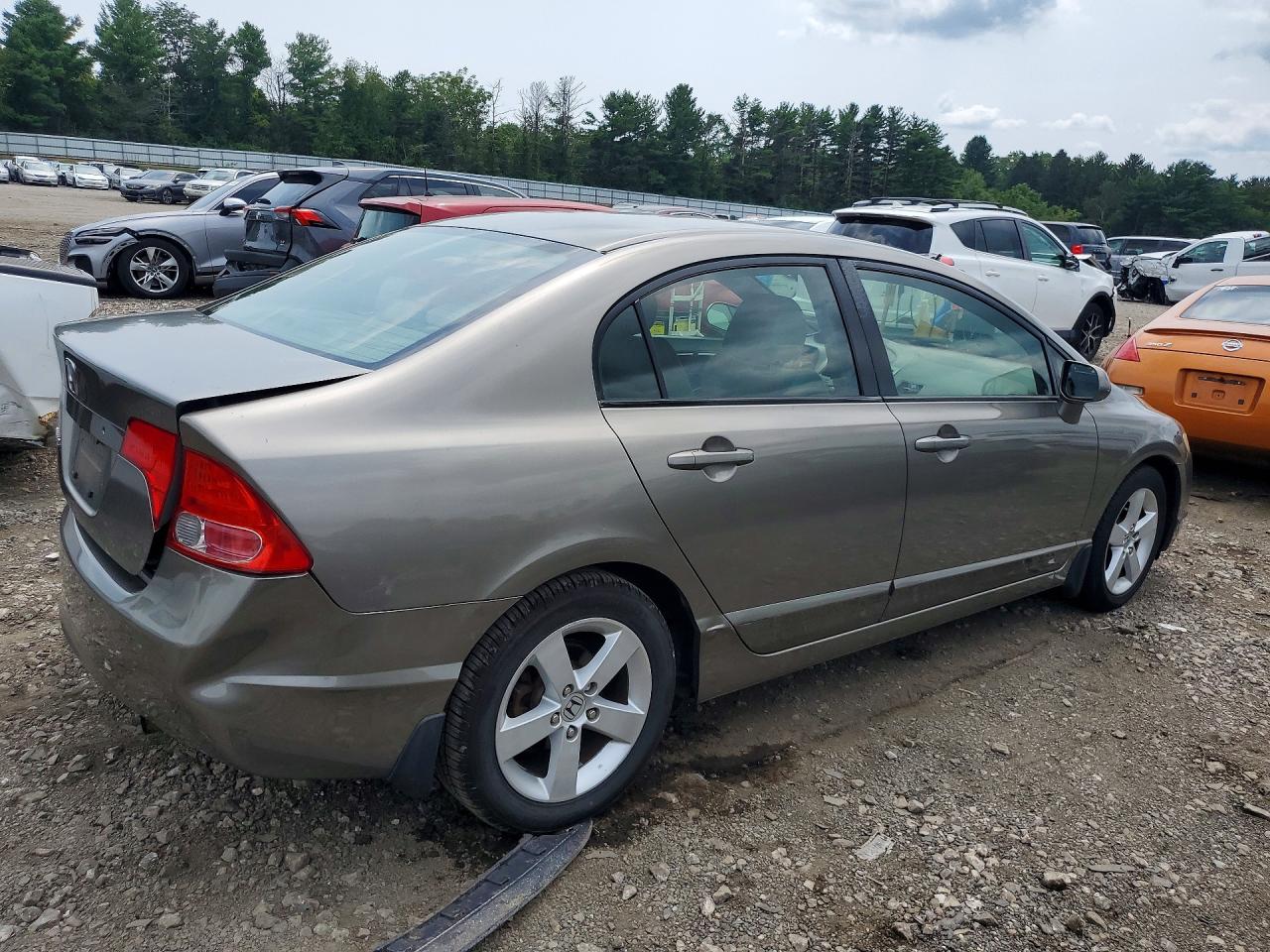 2006 Honda Civic Ex Gray vin: JHMFA16826S003052