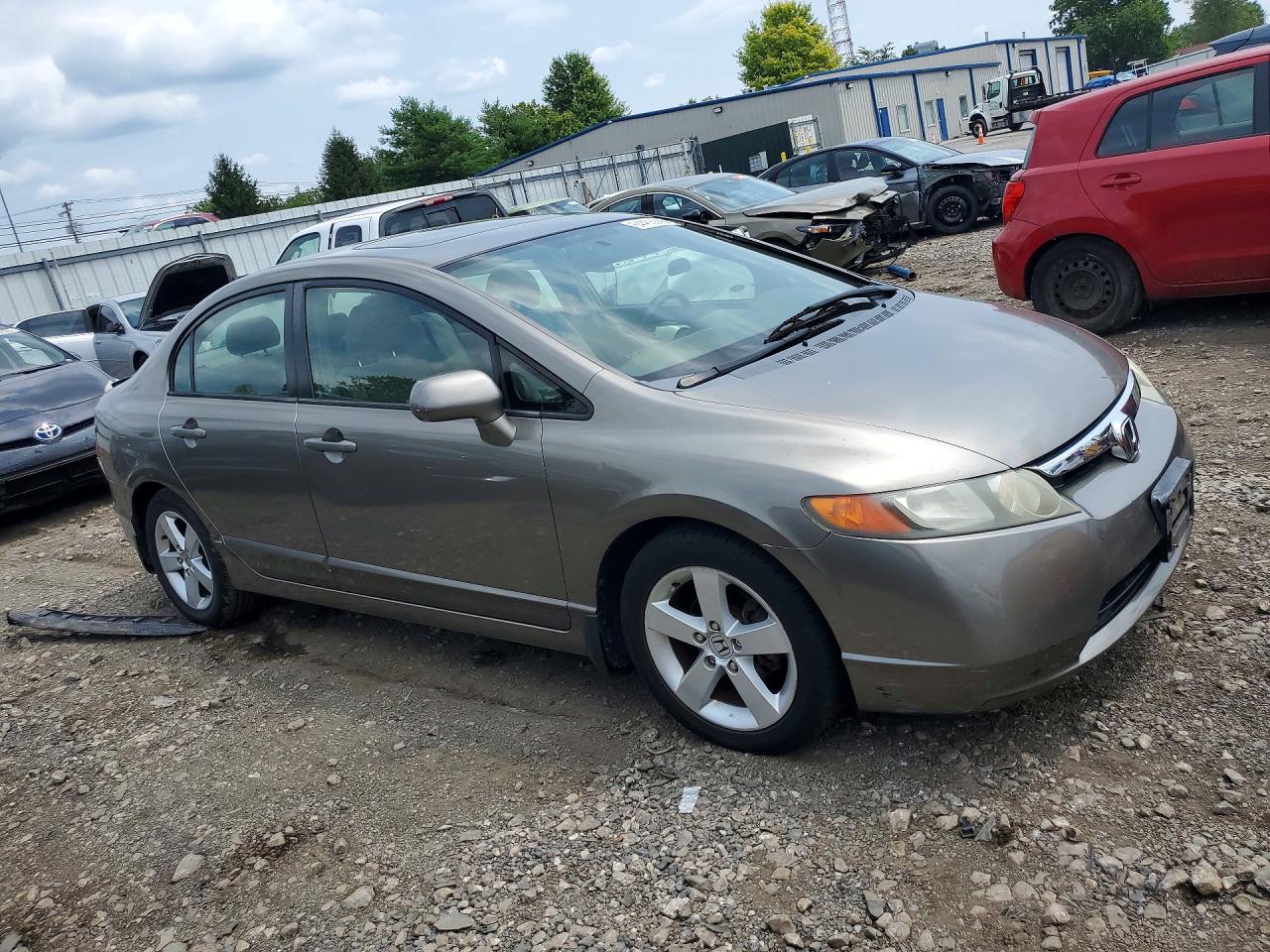 2006 Honda Civic Ex Gray vin: JHMFA16826S003052