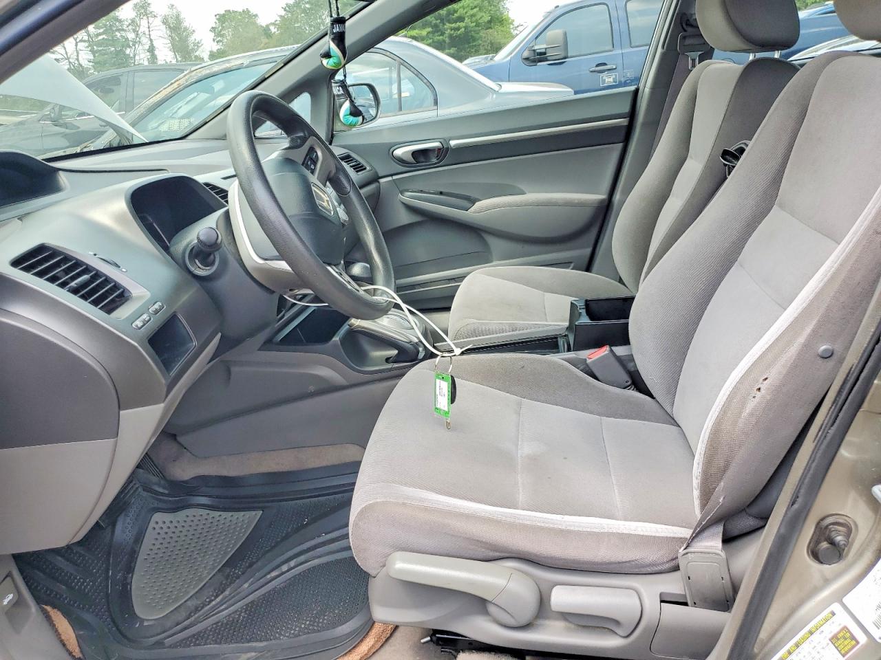 2006 Honda Civic Ex Gray vin: JHMFA16826S003052