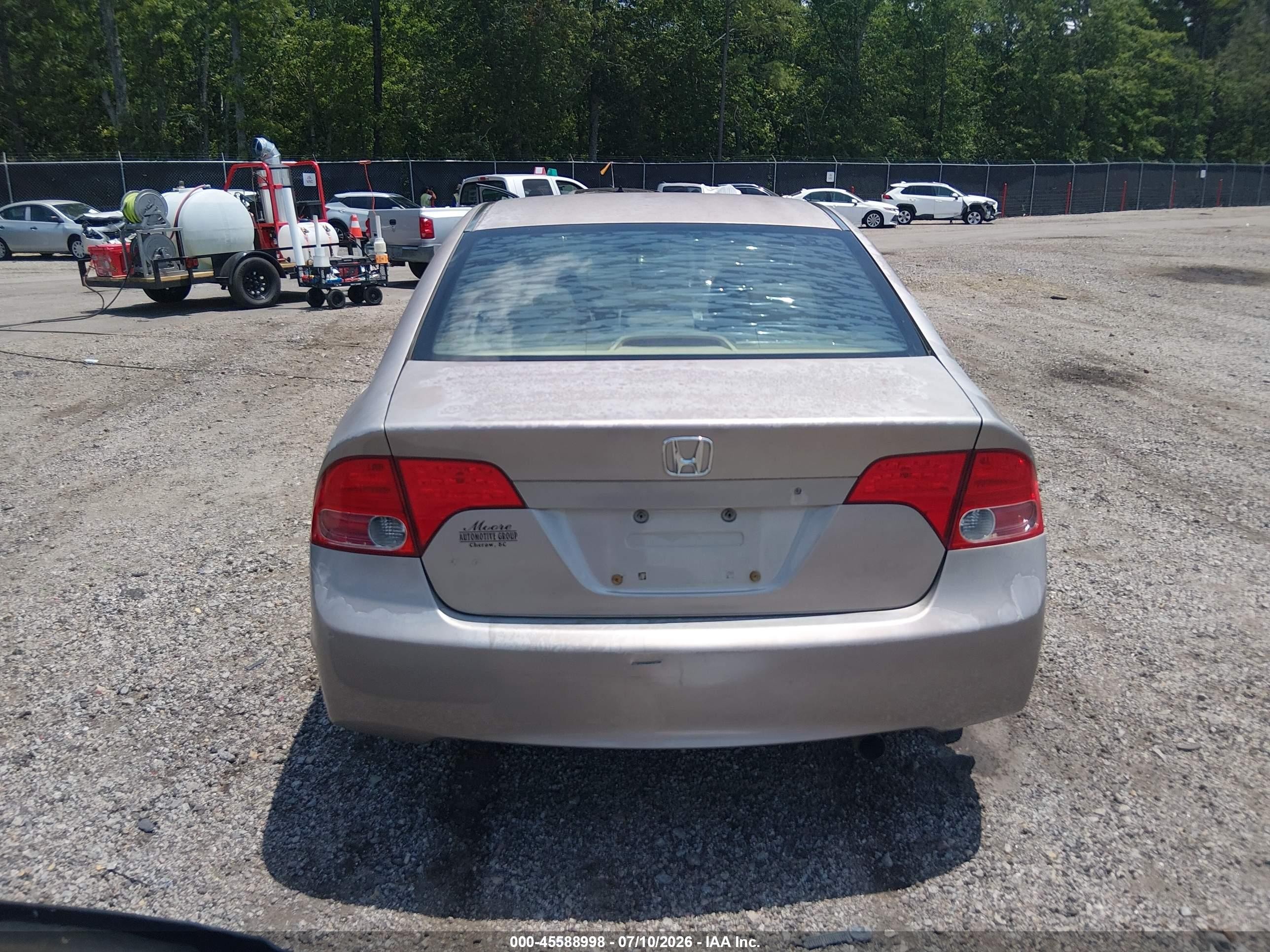 2006 Honda Civic Ex Brown vin: JHMFA16826S003214