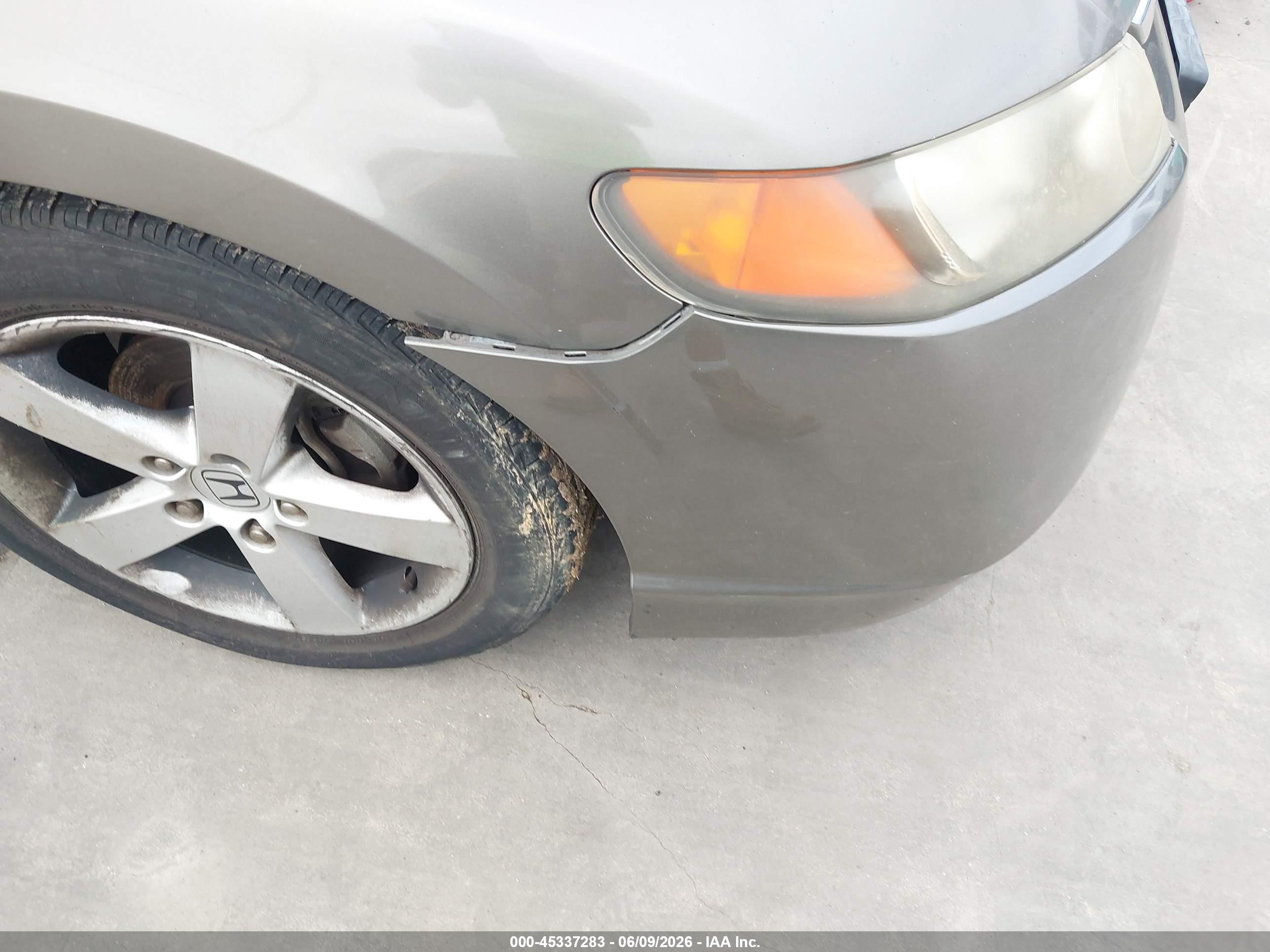 2006 Honda Civic Ex Brown vin: JHMFA16826S005335