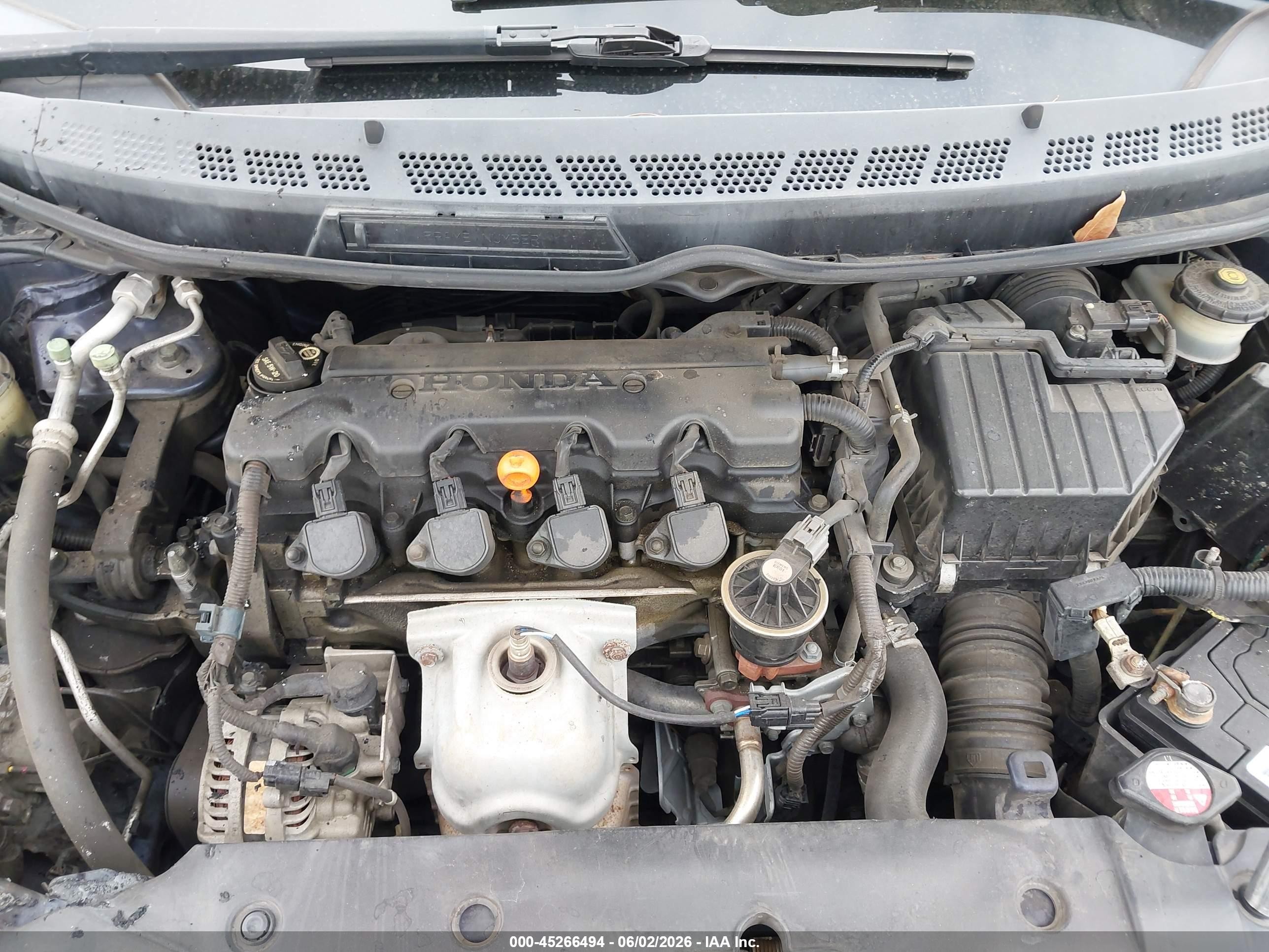 2006 Honda Civic Ex Синий vin: JHMFA16826S010633