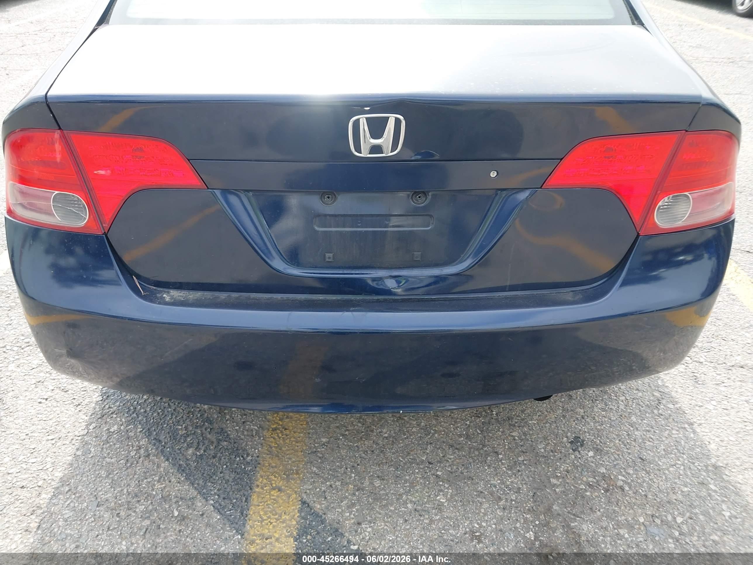 2006 Honda Civic Ex Синий vin: JHMFA16826S010633