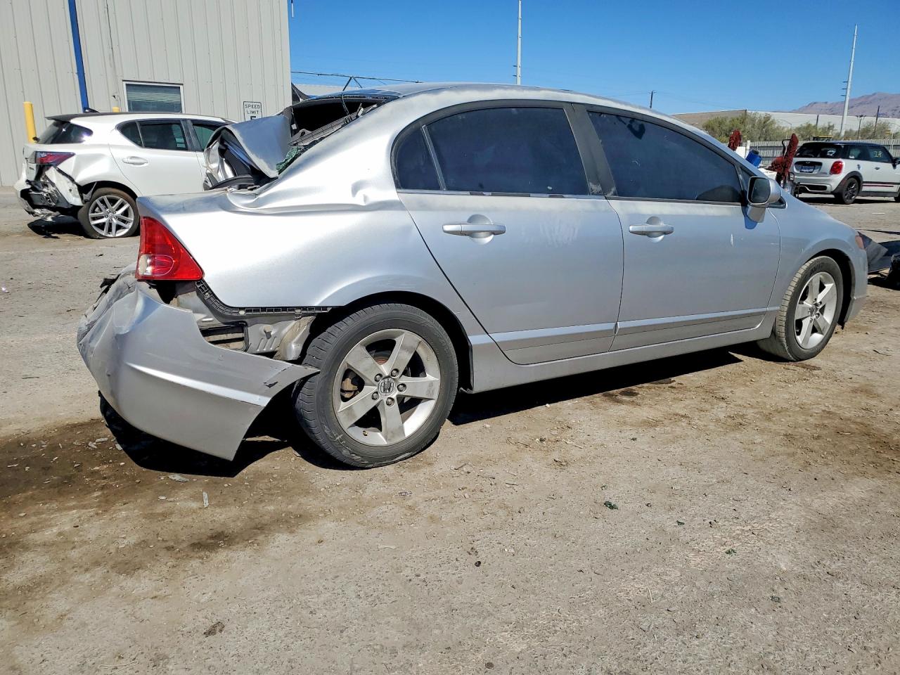 2006 Honda Civic Ex Silver vin: JHMFA16856S002994