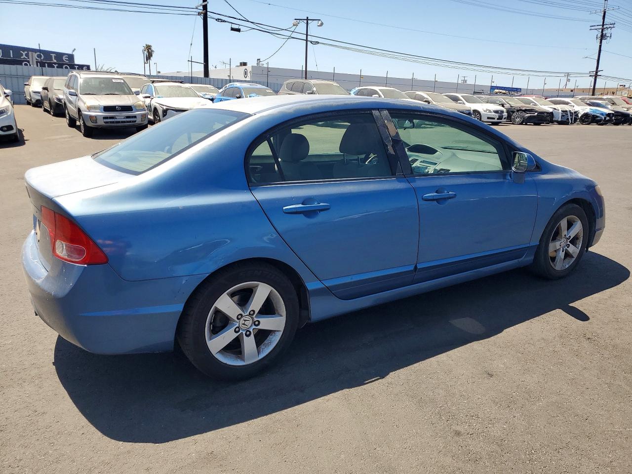 2007 Honda Civic Ex Blue vin: JHMFA16857S006562