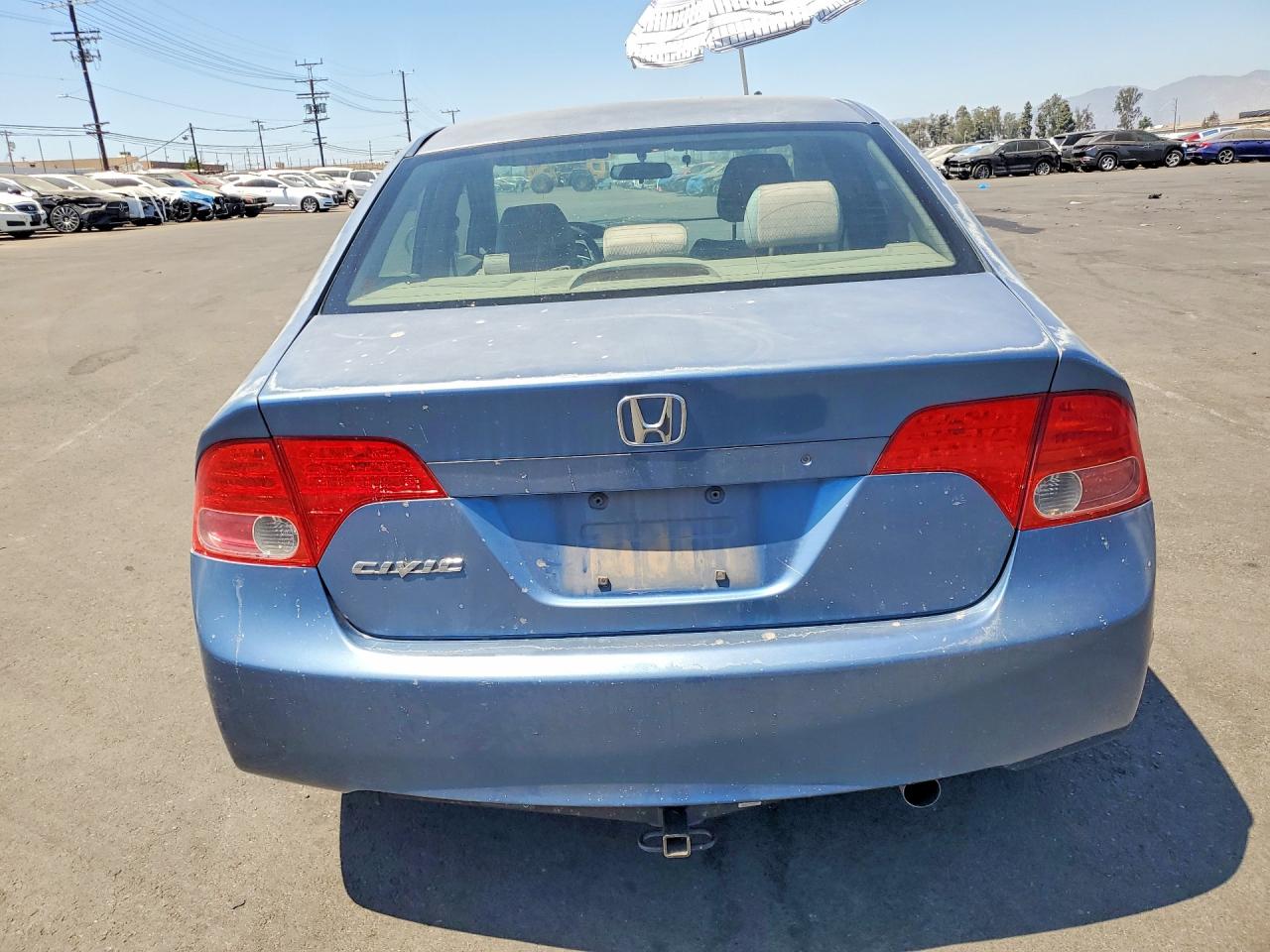 2007 Honda Civic Ex Blue vin: JHMFA16857S006562