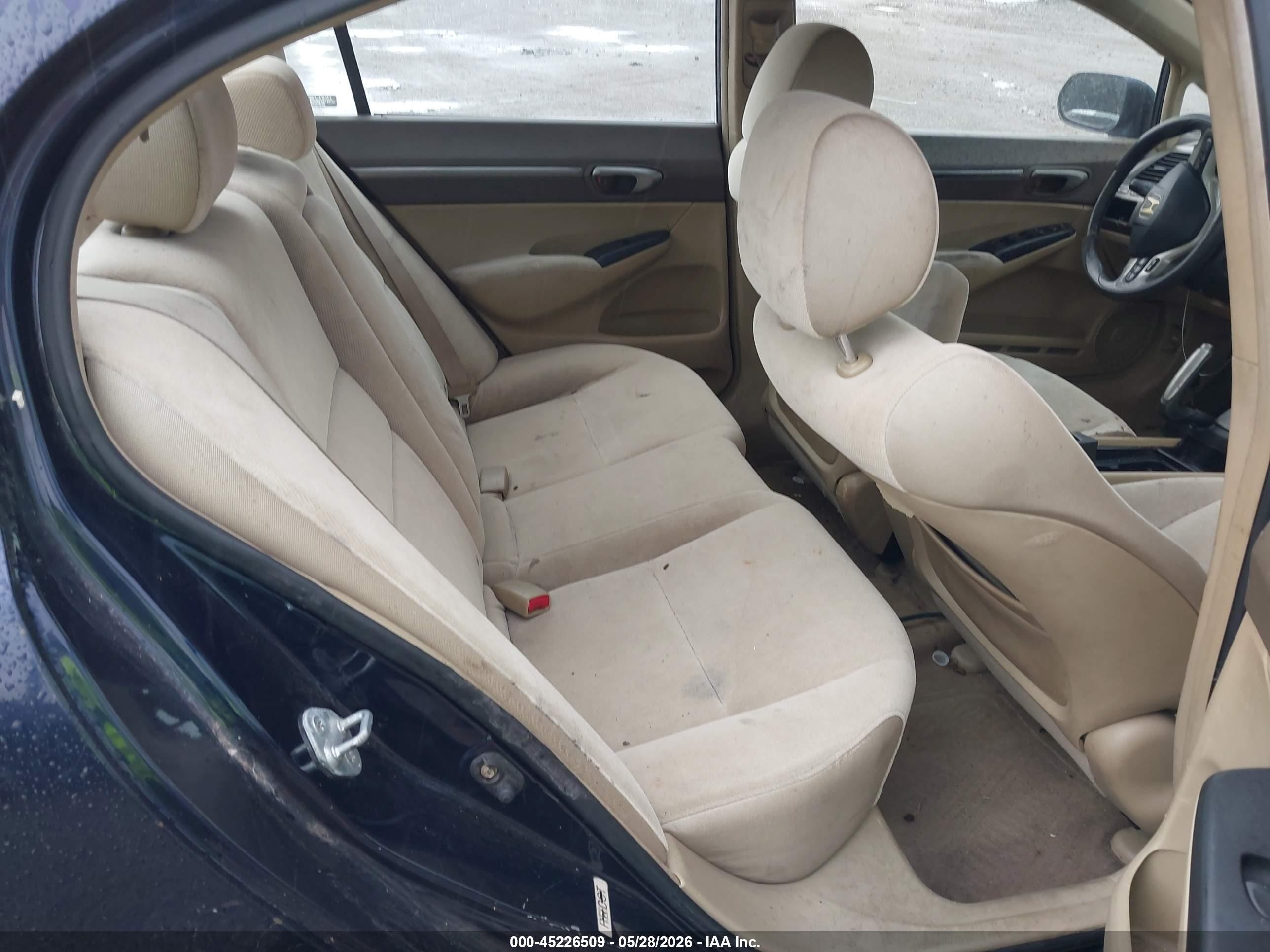 2006 Honda Civic Ex Blue vin: JHMFA16866S001174