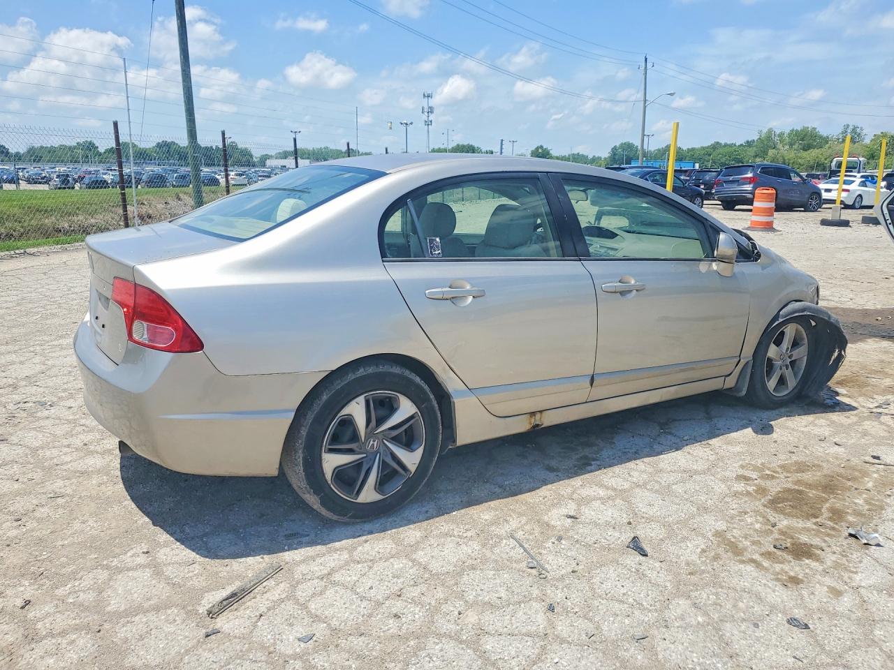 2006 Honda Civic Ex Silver vin: JHMFA16876S004875