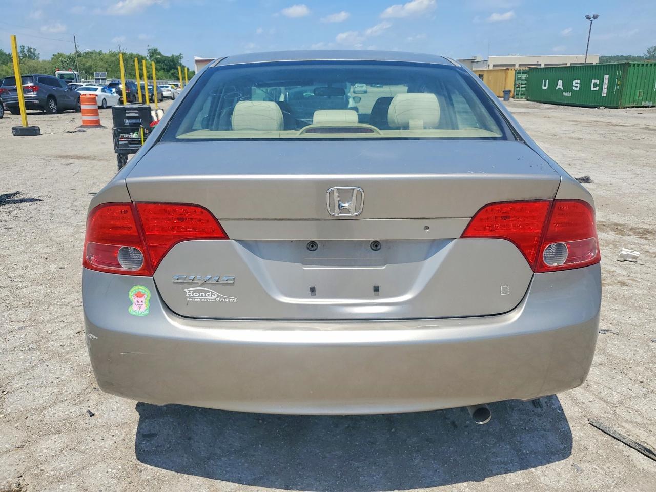 2006 Honda Civic Ex Silver vin: JHMFA16876S004875
