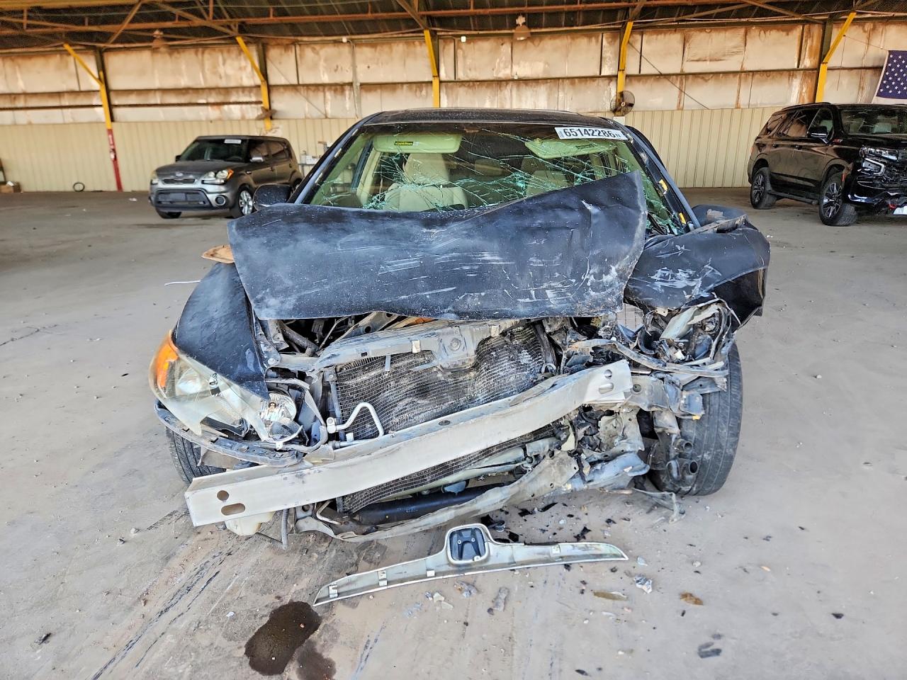 2006 Honda Civic Ex Черный vin: JHMFA16876S008859