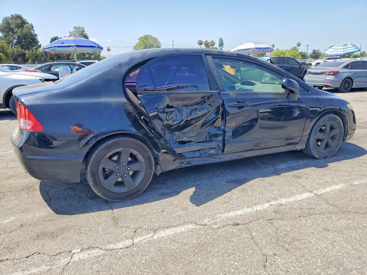 2006 Honda Civic Ex Black vin: JHMFA16876S010028