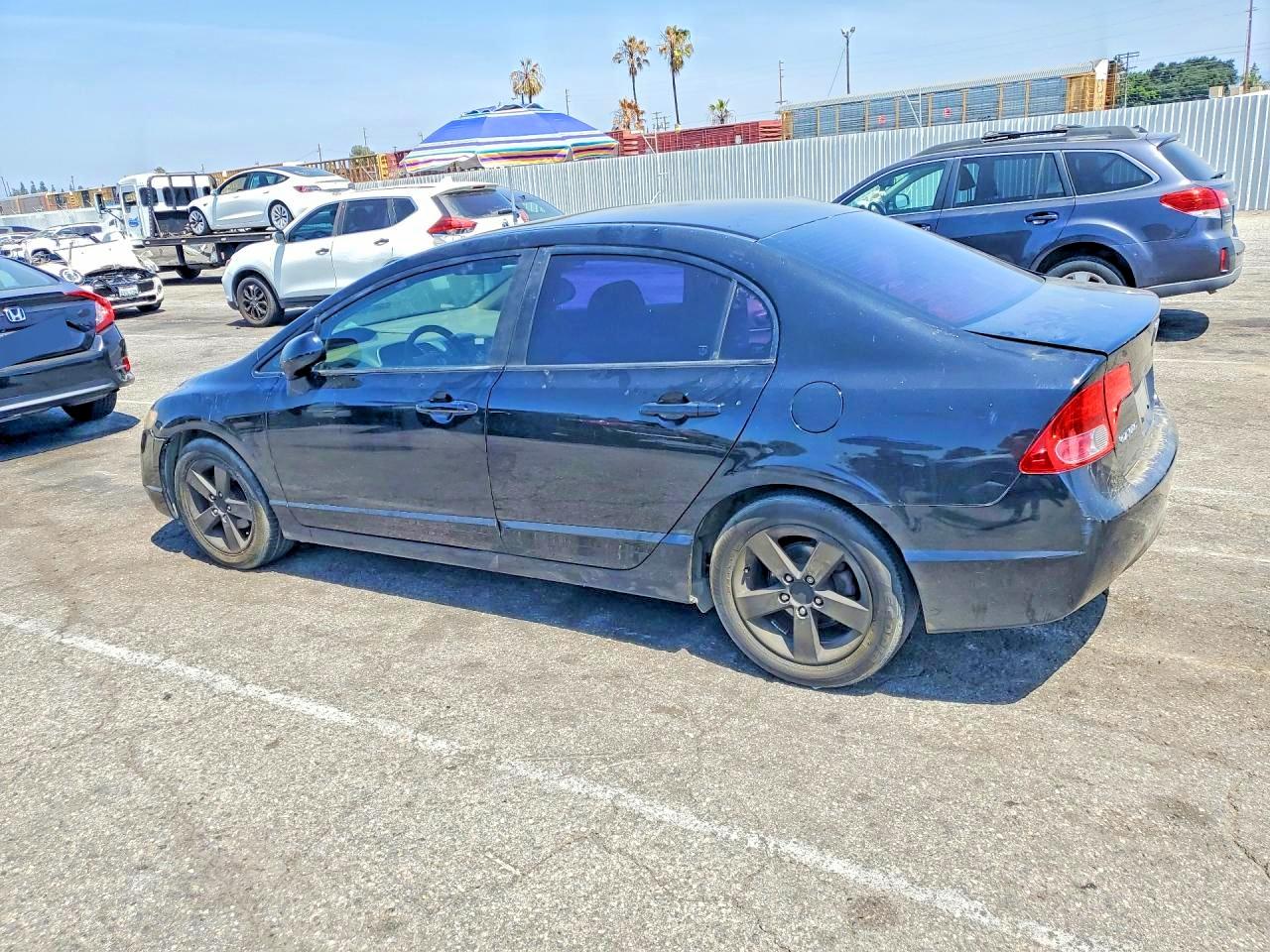 2006 Honda Civic Ex Black vin: JHMFA16876S010028