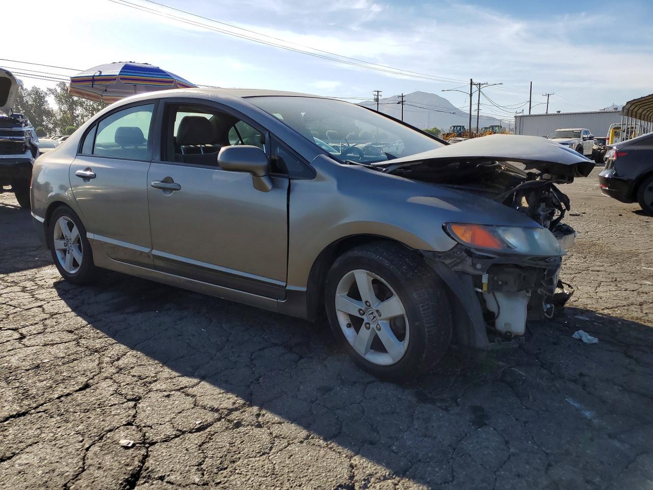 2006 Honda Civic Ex Silver vin: JHMFA16896S011925