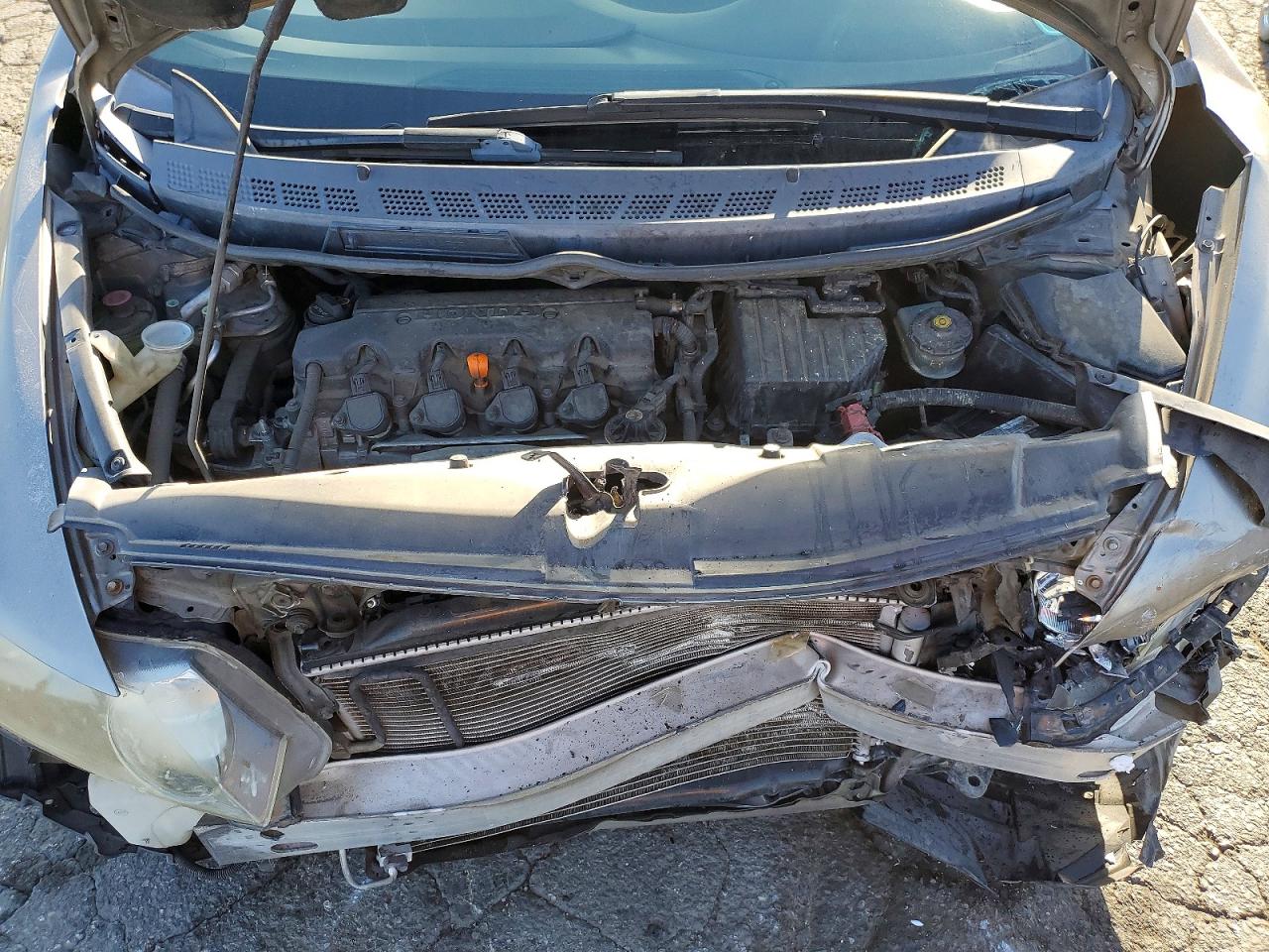 2006 Honda Civic Ex Silver vin: JHMFA16896S011925