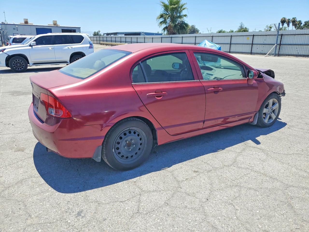 2006 Honda Civic Ex Burgundy vin: JHMFA168X6S013800