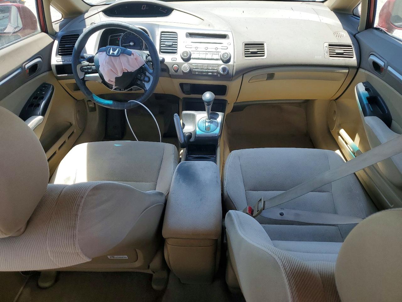 2006 Honda Civic Ex Burgundy vin: JHMFA168X6S013800