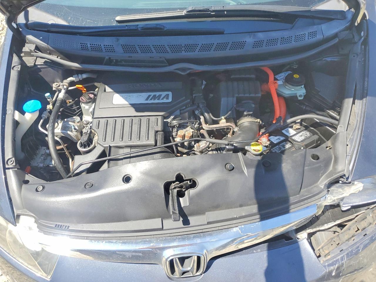 2006 Honda Civic Hybrid Blue vin: JHMFA36206S012338