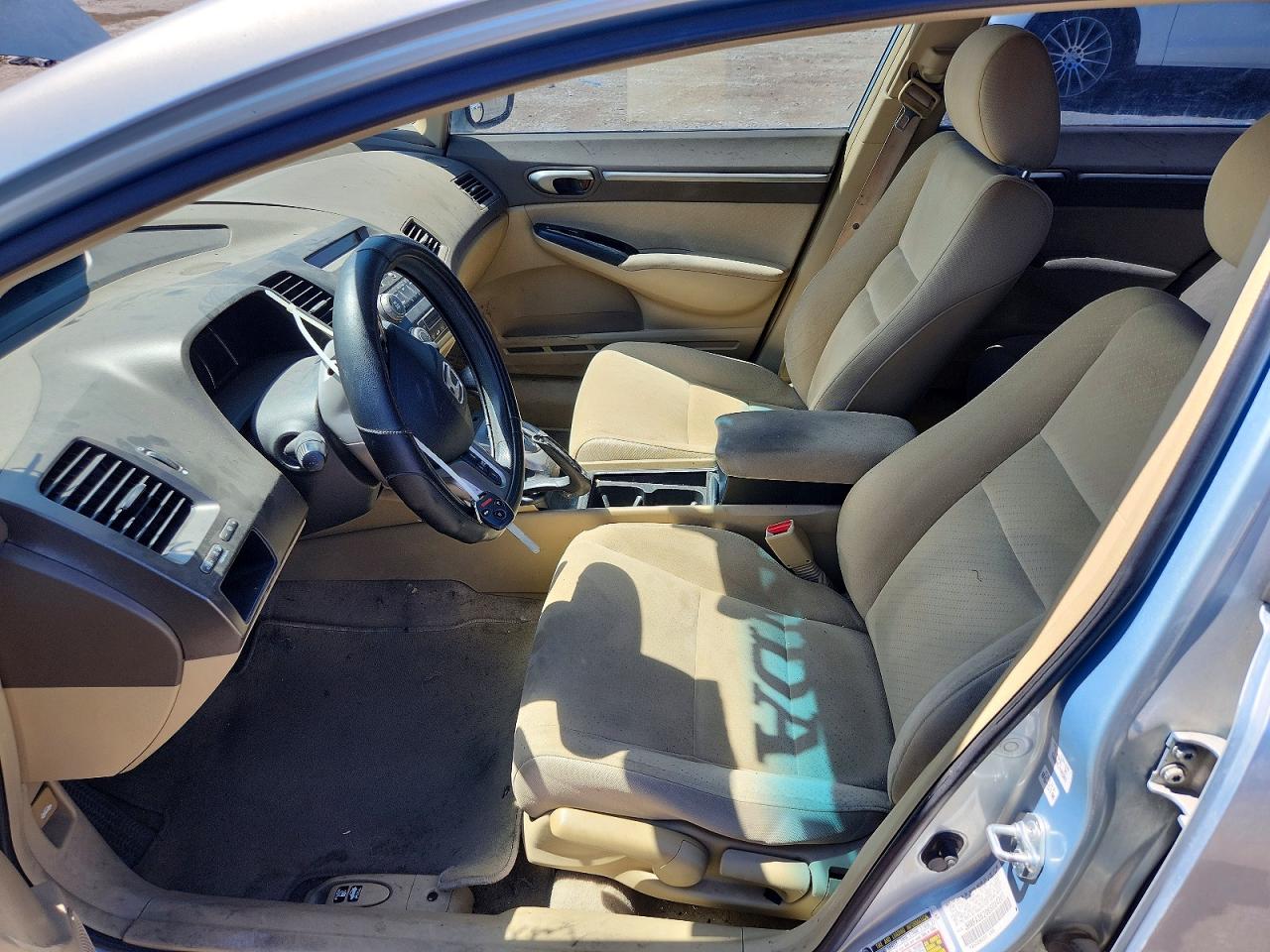 2006 Honda Civic Hybrid Silver vin: JHMFA36206S024201
