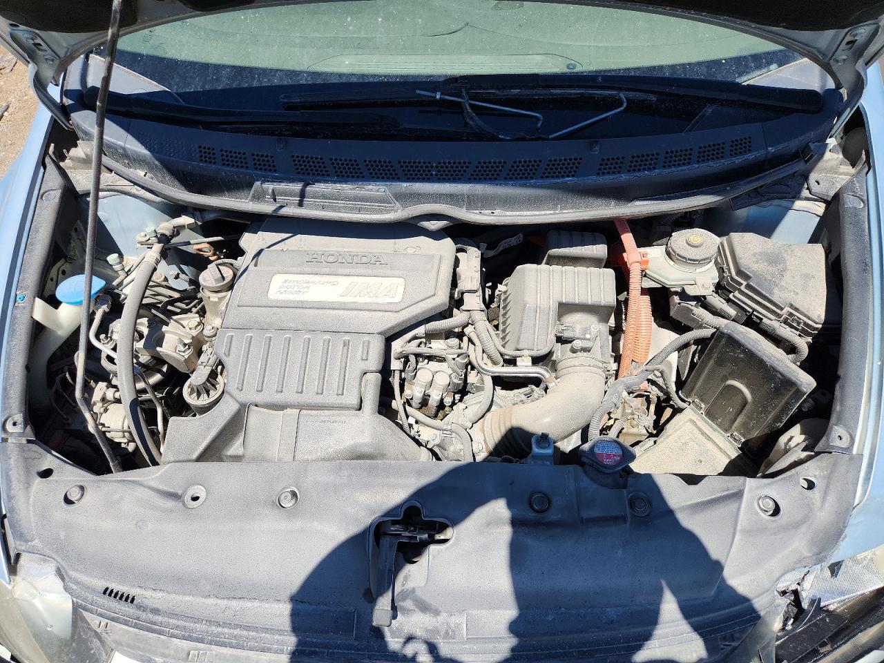 2006 Honda Civic Hybrid Silver vin: JHMFA36206S024201