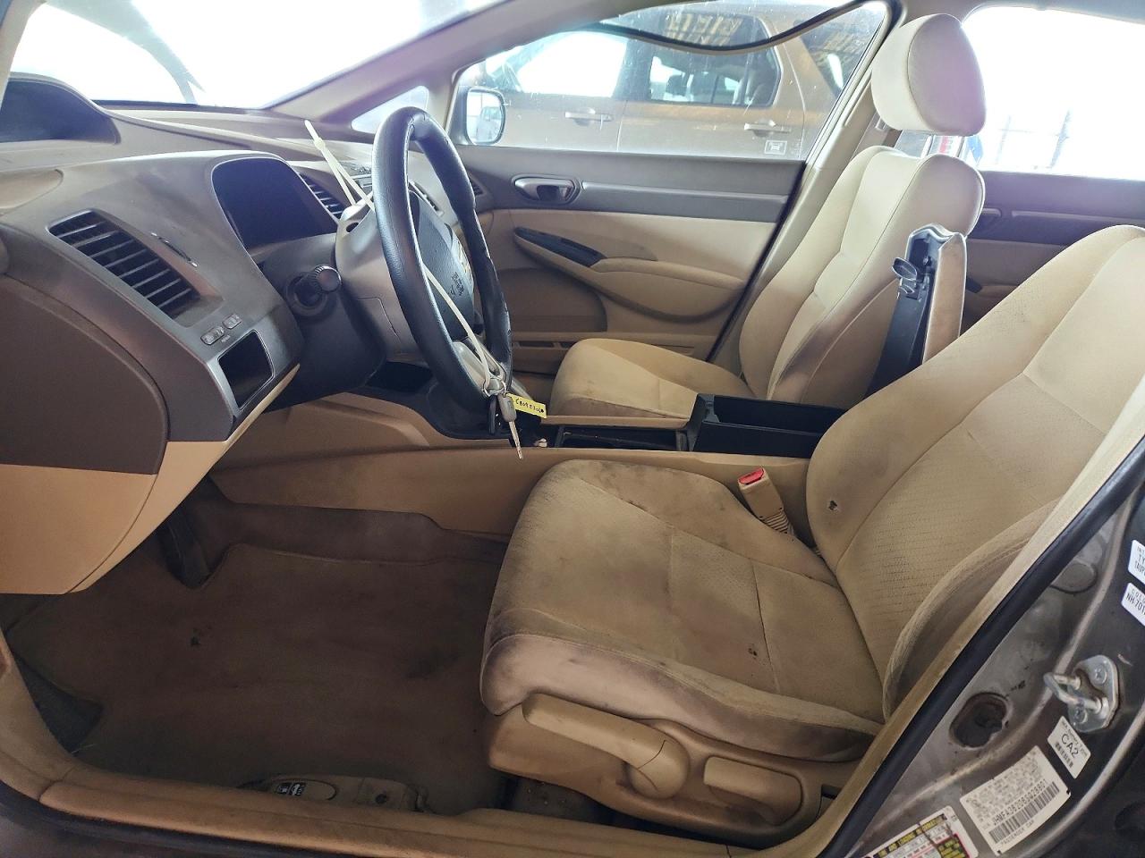 2006 Honda Civic Hybrid Серый vin: JHMFA36206S028801