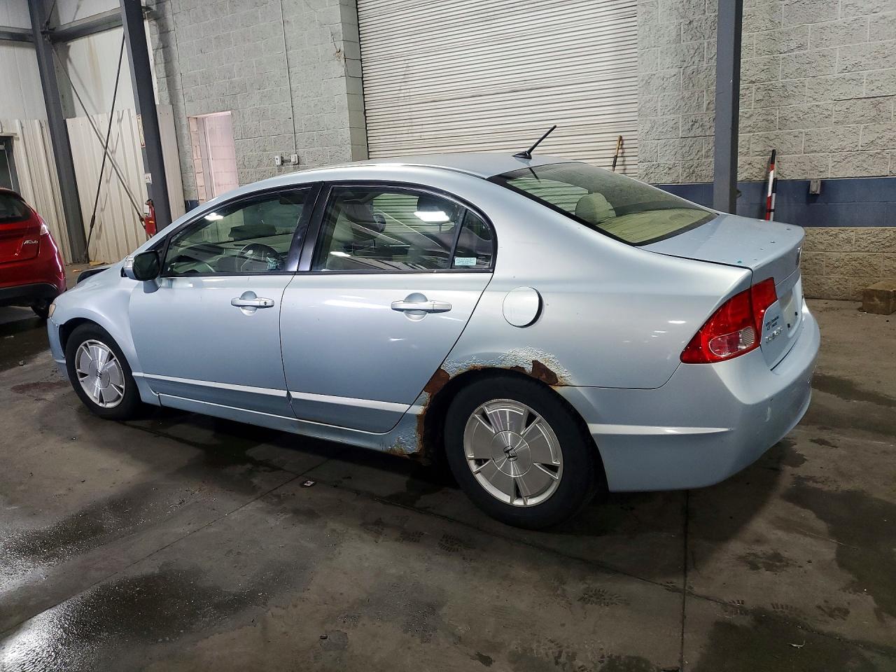 2006 Honda Civic Hybrid Silver vin: JHMFA36206S030614