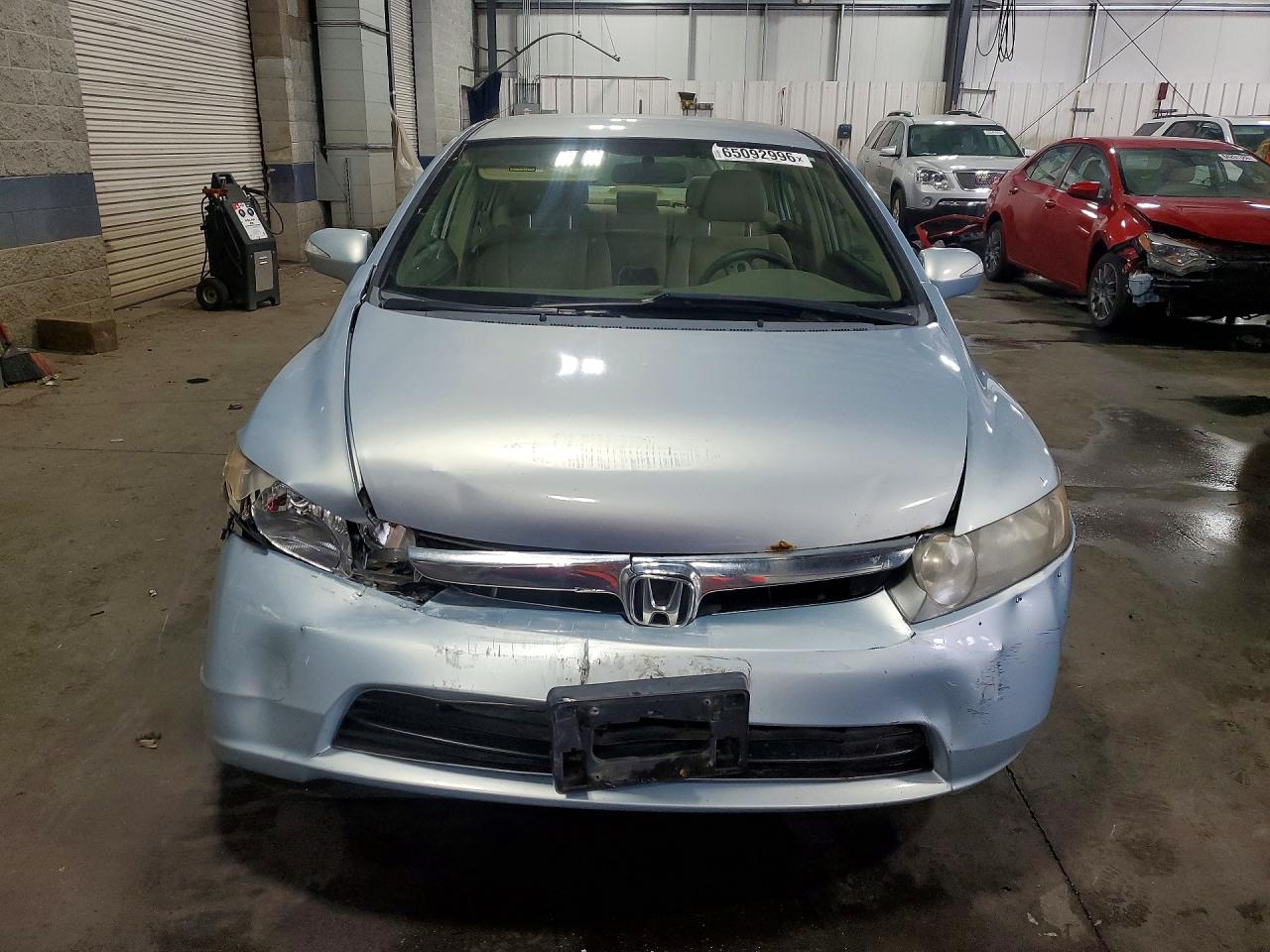 2006 Honda Civic Hybrid Silver vin: JHMFA36206S030614