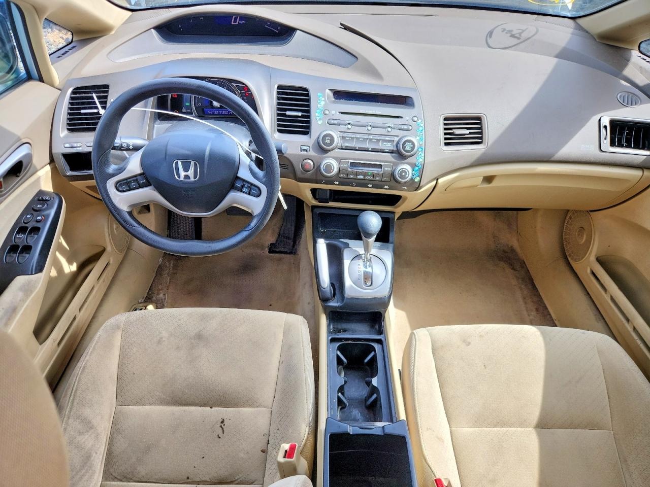 2006 Honda Civic Hybrid Silver vin: JHMFA36206S030614