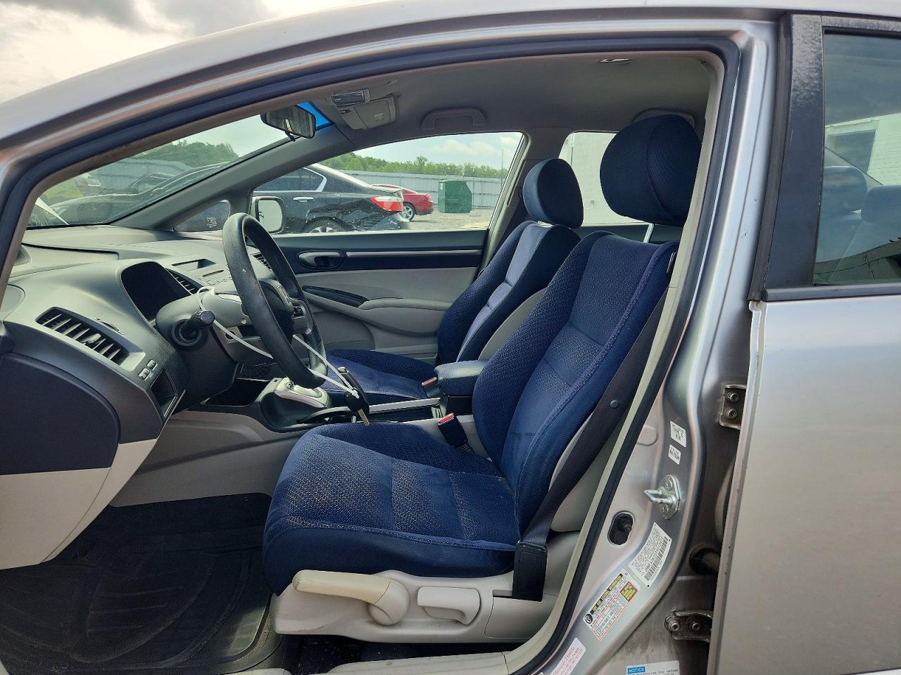 2007 Honda Civic Hybrid Silver vin: JHMFA36207S012423