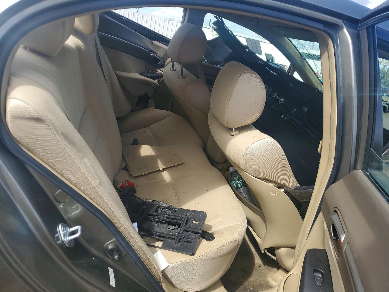 2007 Honda Civic Hybrid Серый vin: JHMFA36207S024555