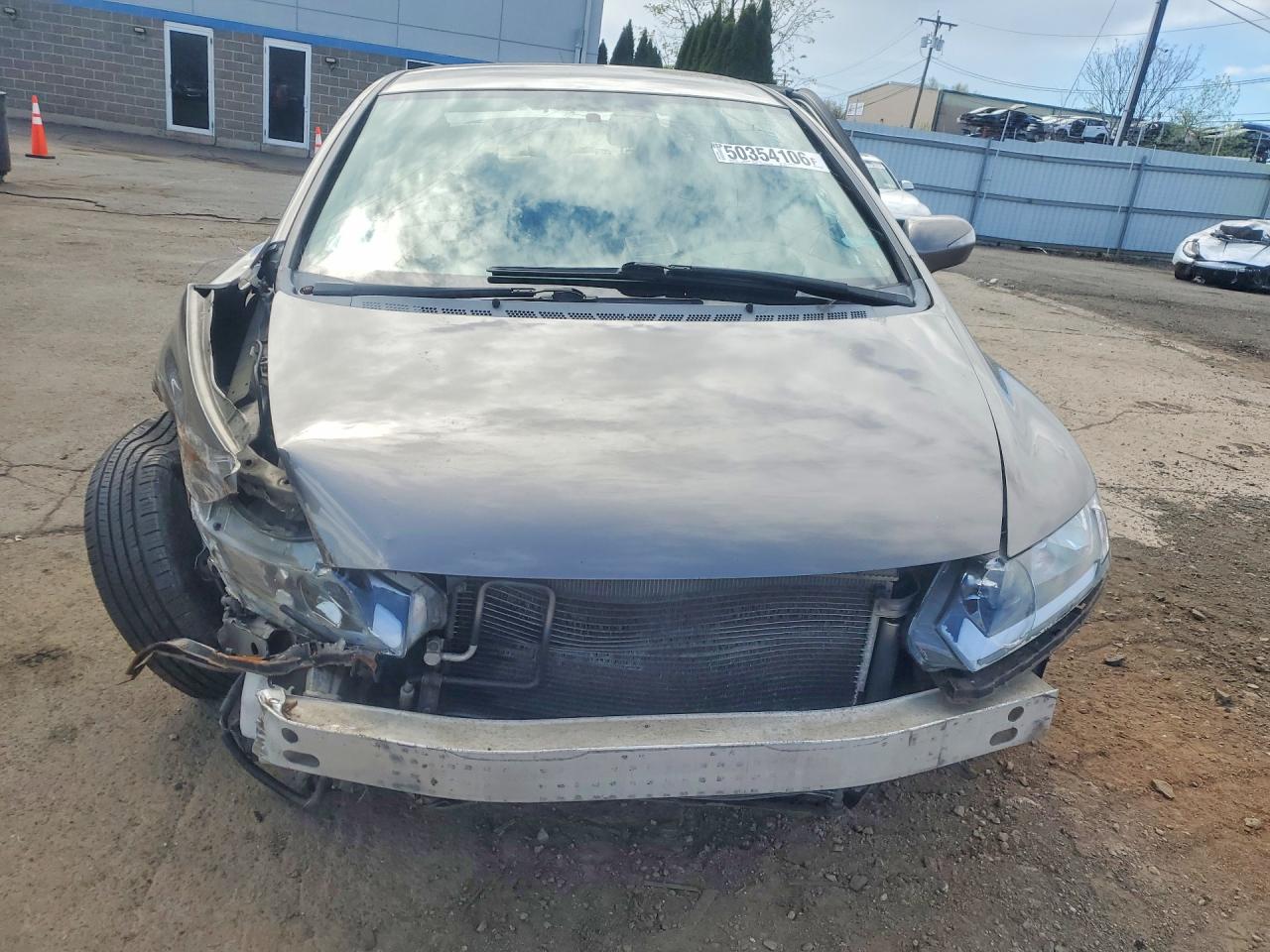 2007 Honda Civic Hybrid Серый vin: JHMFA36207S024555
