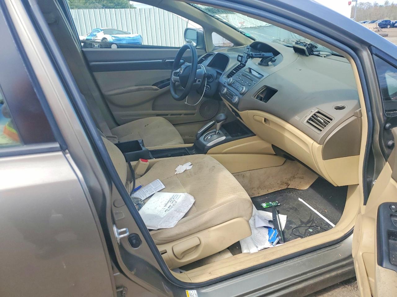 2007 Honda Civic Hybrid Серый vin: JHMFA36207S024555