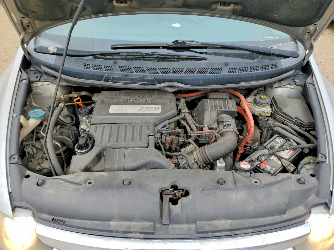 2008 Honda Civic Silver vin: JHMFA36208S011368