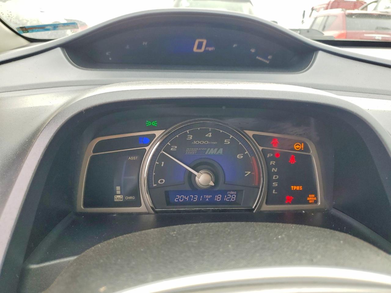 2008 Honda Civic Silver vin: JHMFA36208S011368