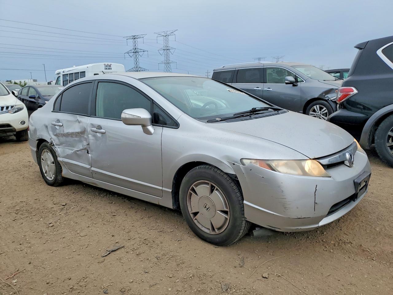2008 Honda Civic Silver vin: JHMFA36208S011368