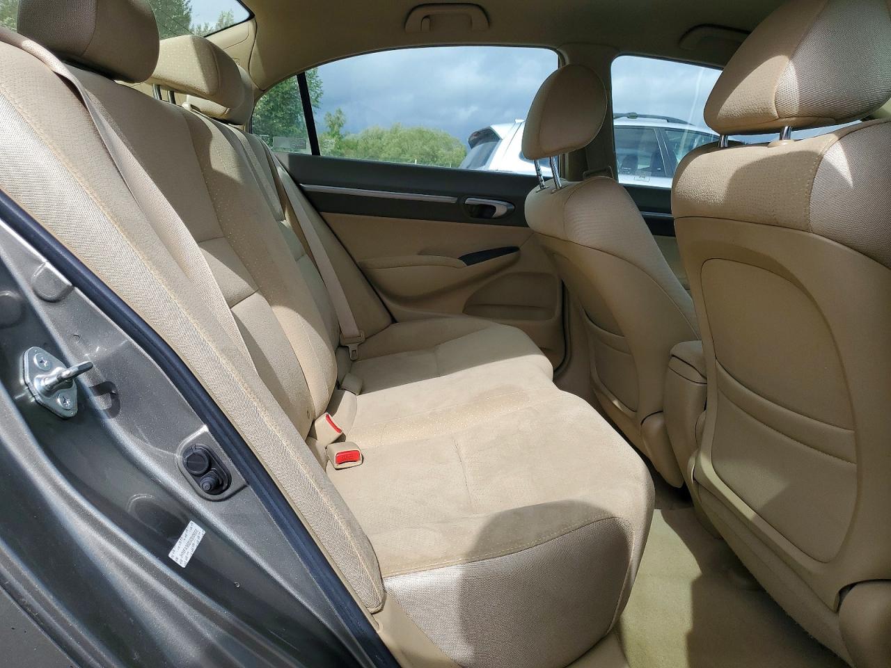 2008 Honda Civic Hybrid Tan vin: JHMFA36208S026002