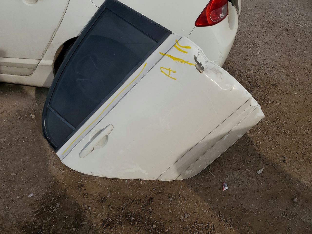 2008 Honda Civic Hybrid White vin: JHMFA36208S030339