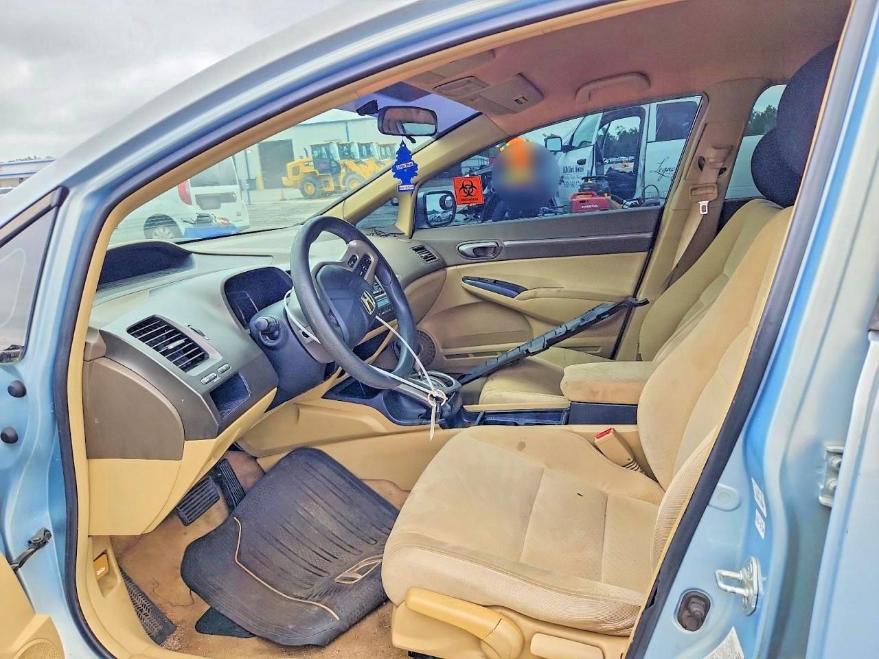 2006 Honda Civic Hybrid Blue vin: JHMFA36216S029374