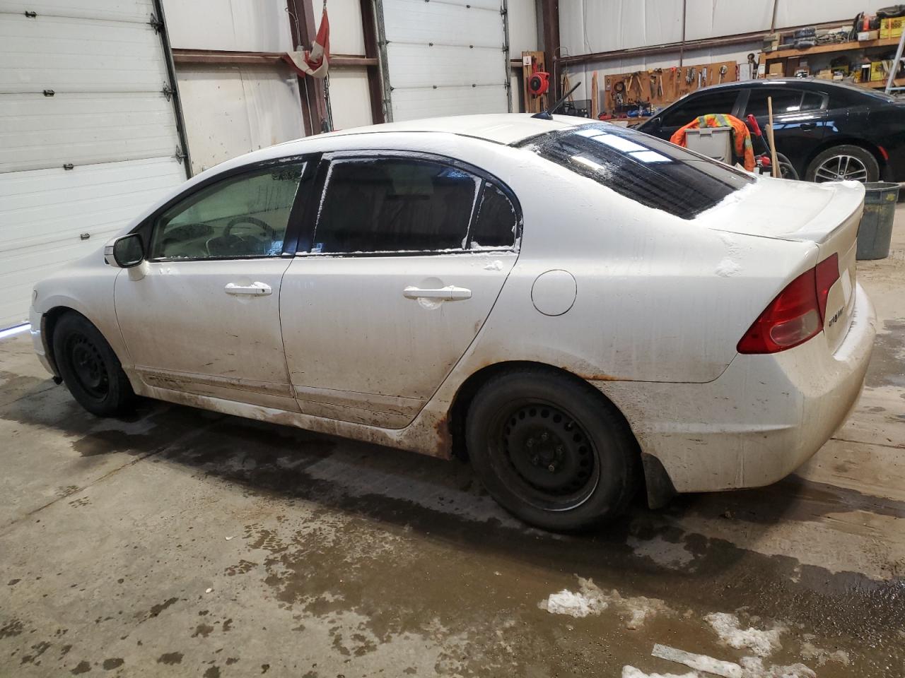 2006 Honda Civic Hybrid Белый vin: JHMFA36216S800111