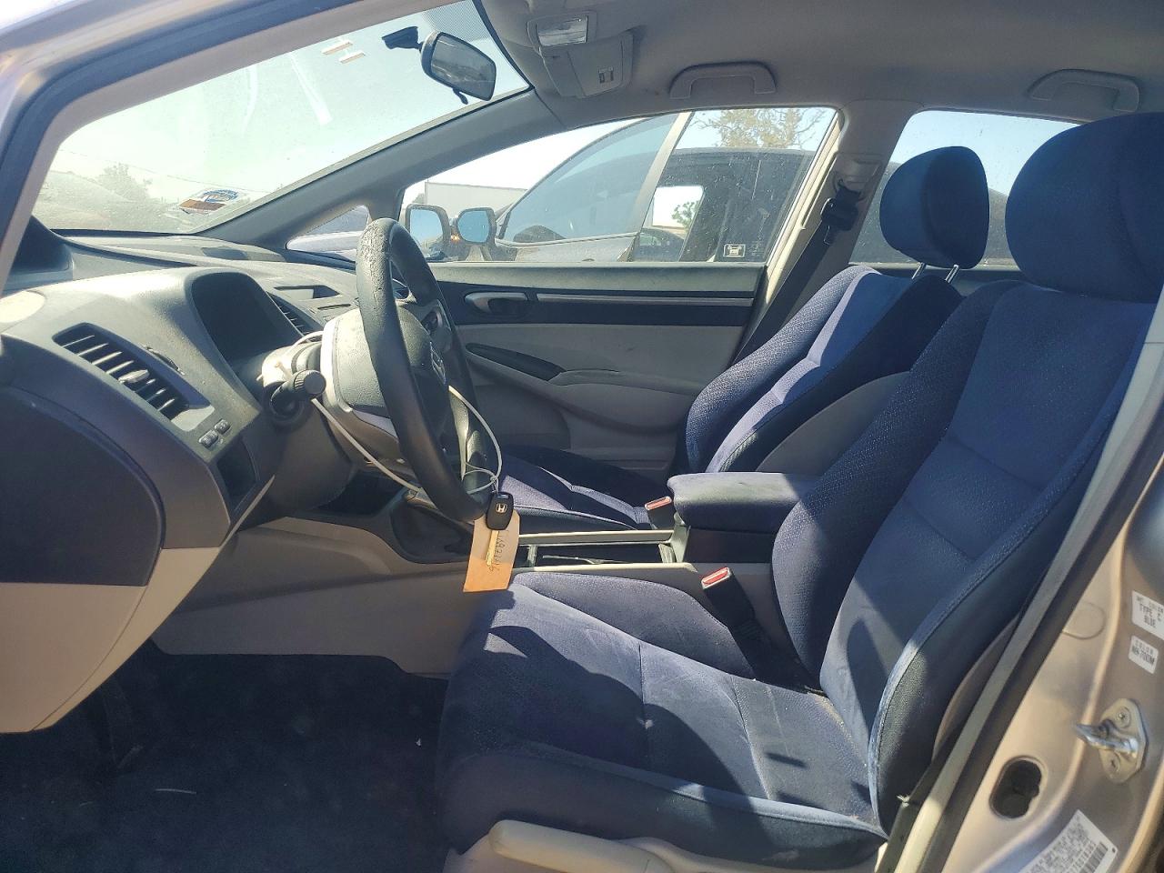 2007 Honda Civic Hybrid Gray vin: JHMFA36217S016383