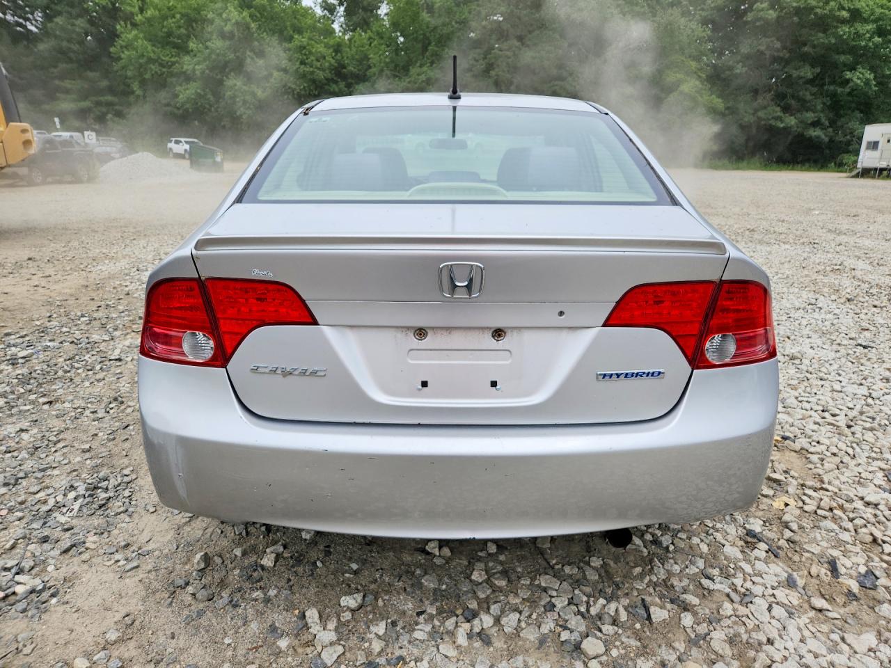 2007 Honda Civic Hybrid Silver vin: JHMFA36217S026993