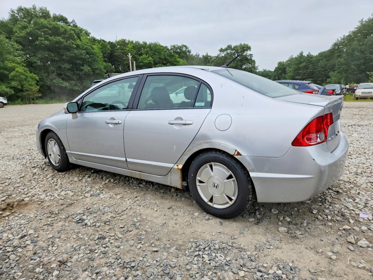 2007 Honda Civic Hybrid Silver vin: JHMFA36217S026993